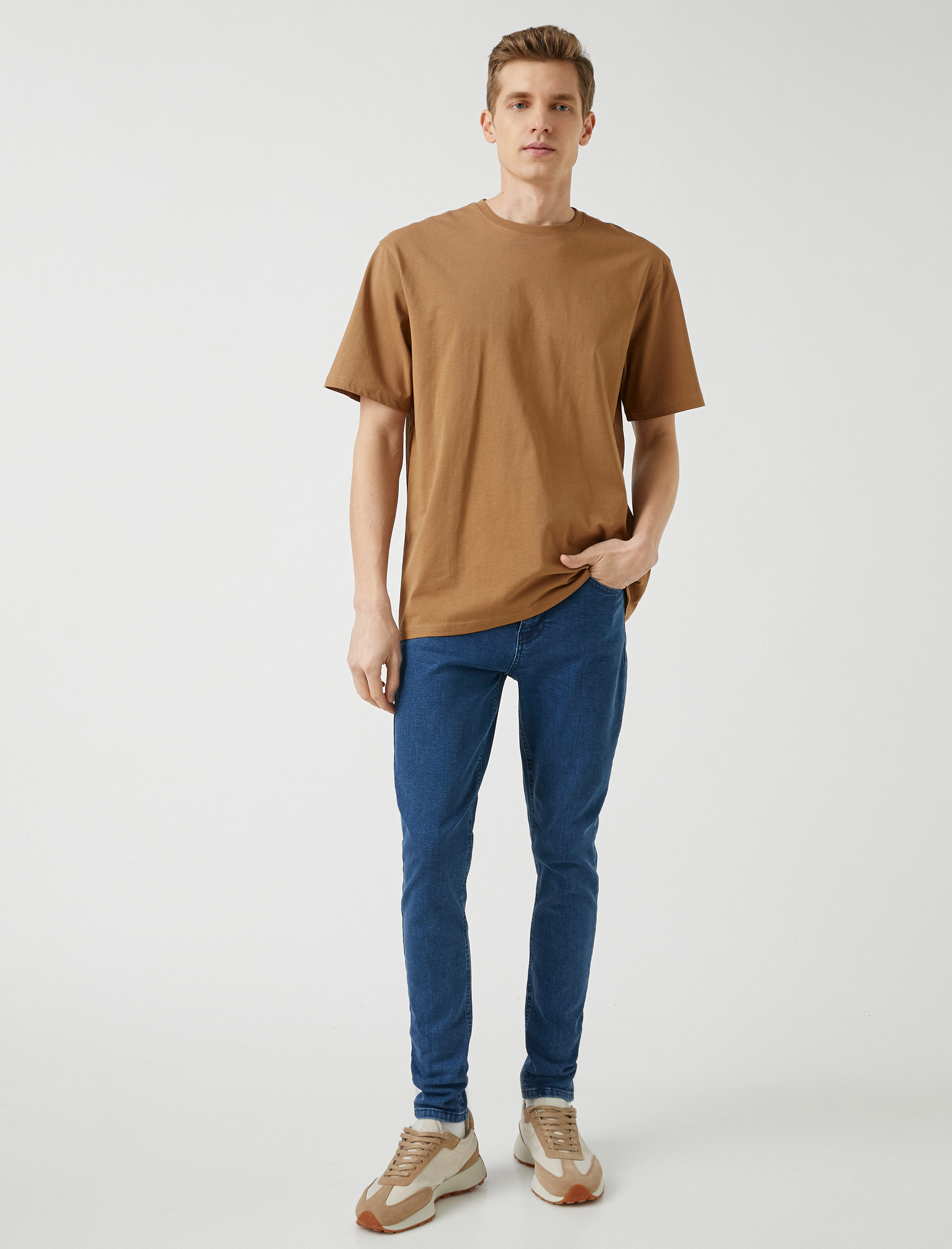   Skinny Fit Kot Pantolon - Michael Jean