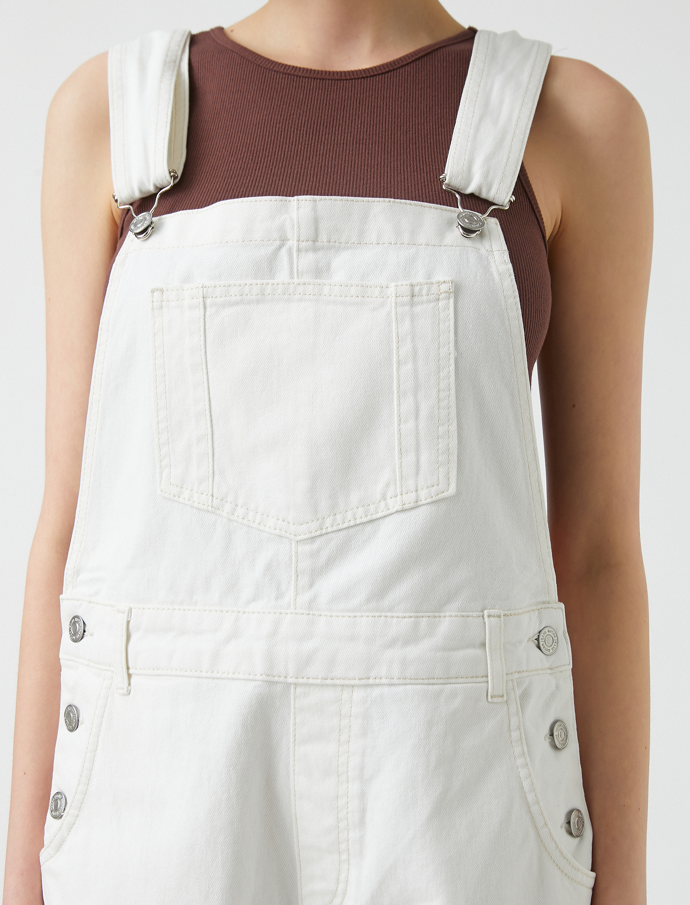 Denim Salopet Tulum Cepli