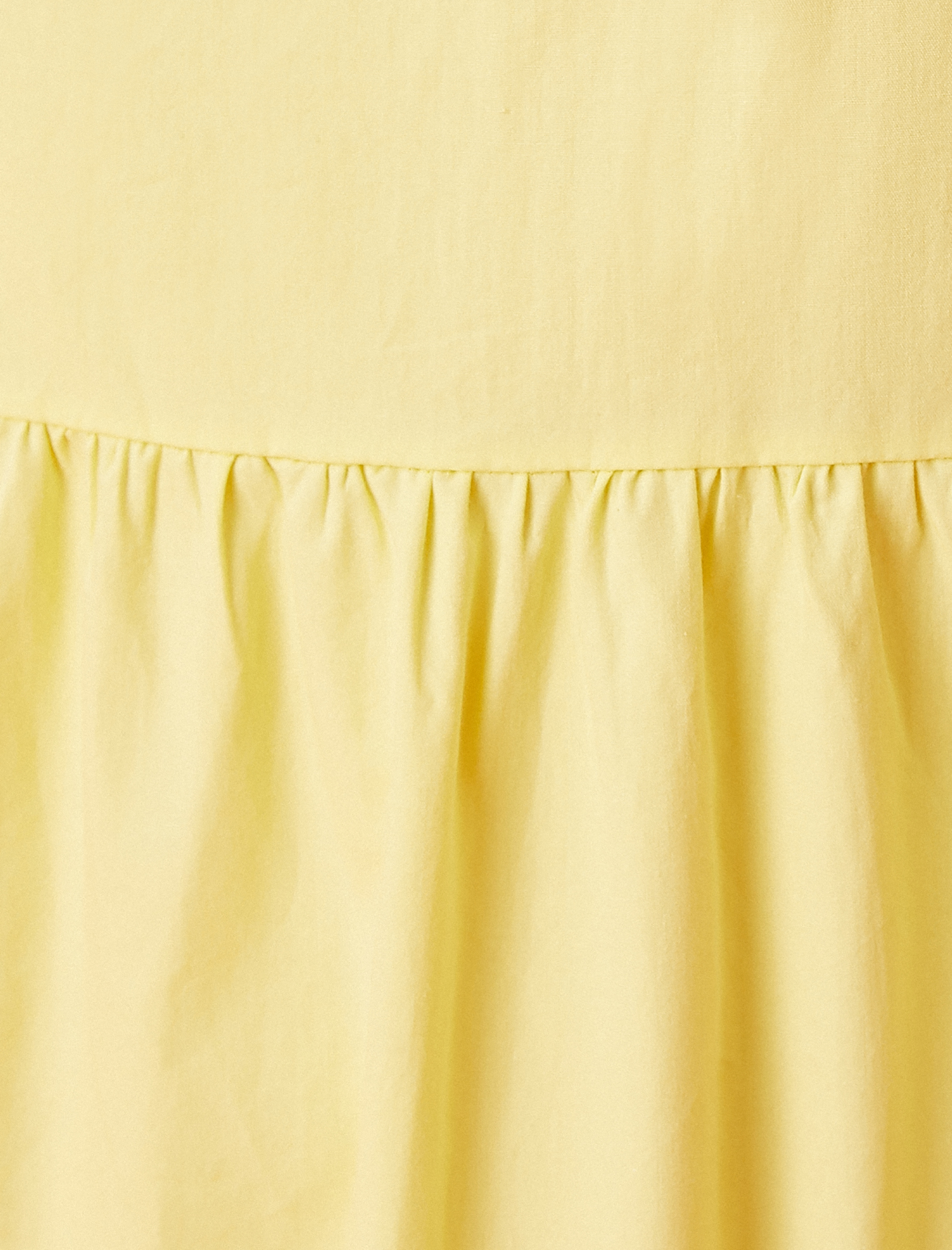   Katlı Uzun Elbise İnce Askılı Kare Yaka