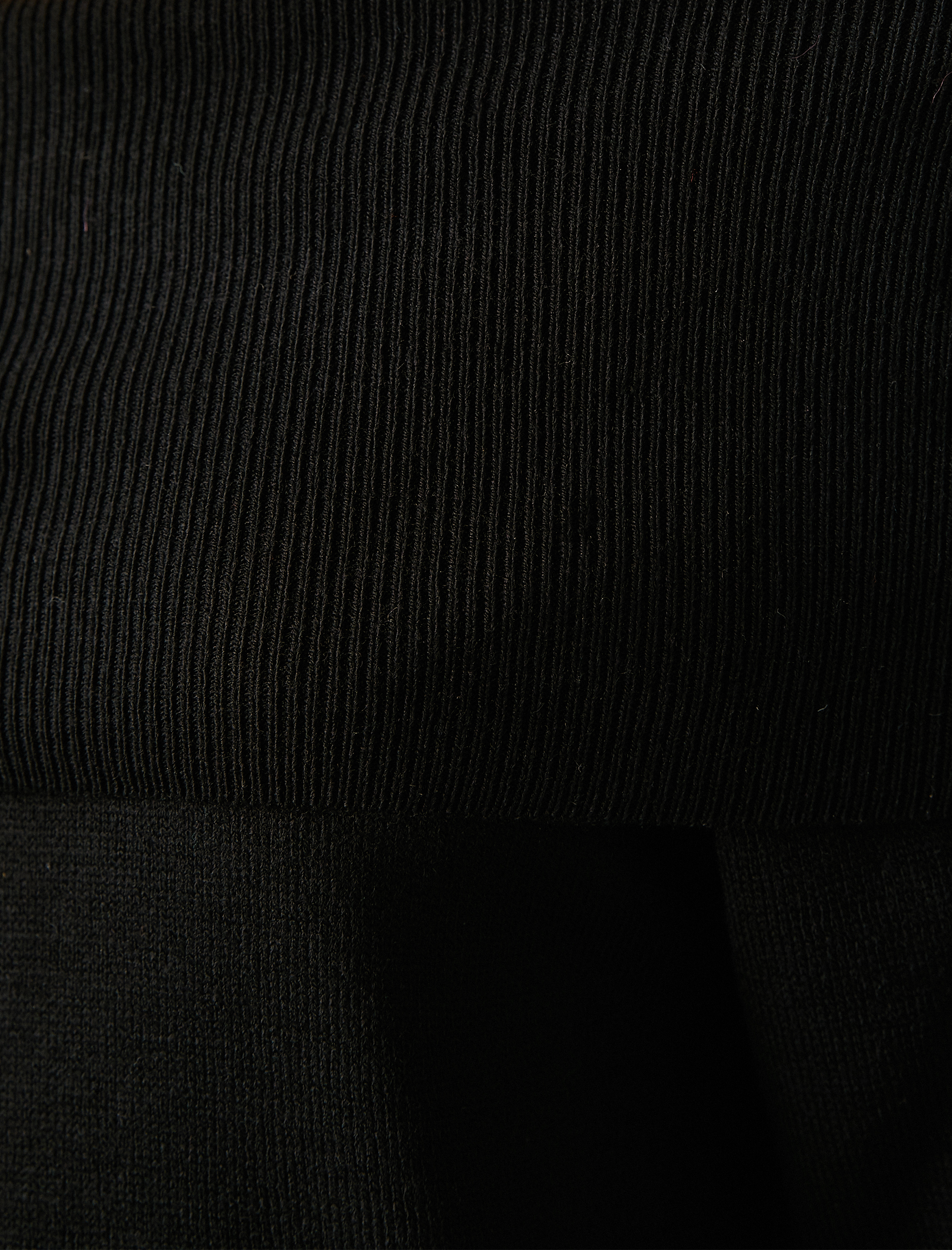   Kayık Yaka Uzun Kollu Omuz Açık Triko Kazak