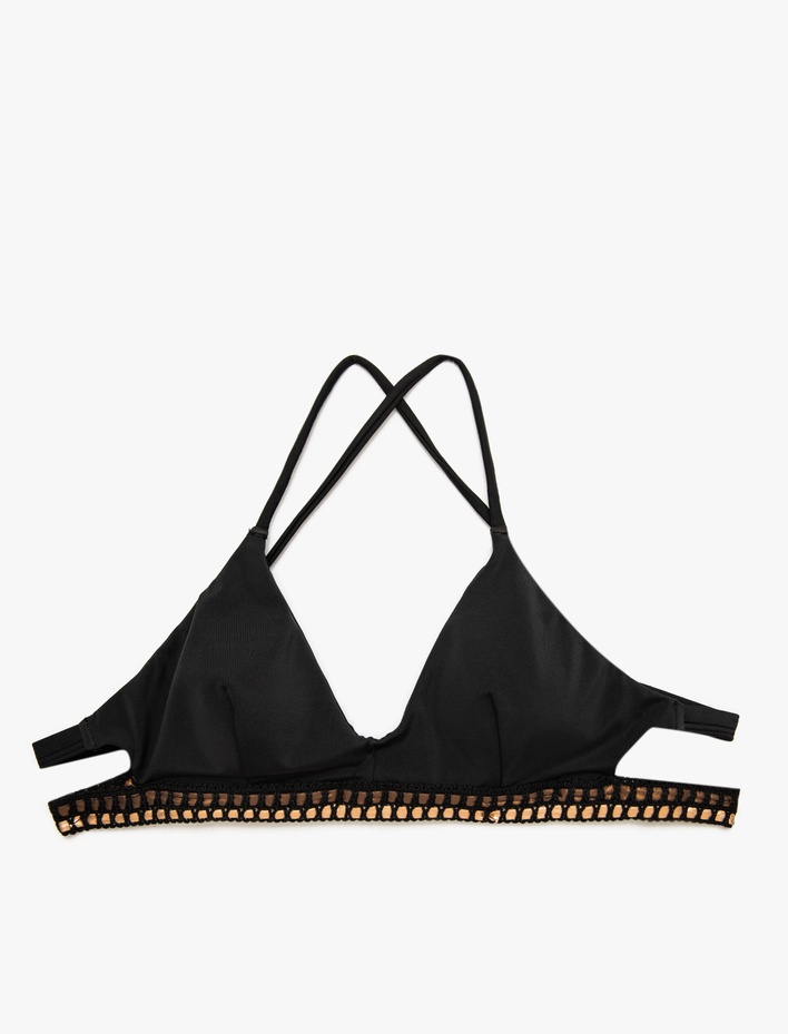  Örgülü Bikini Üstü