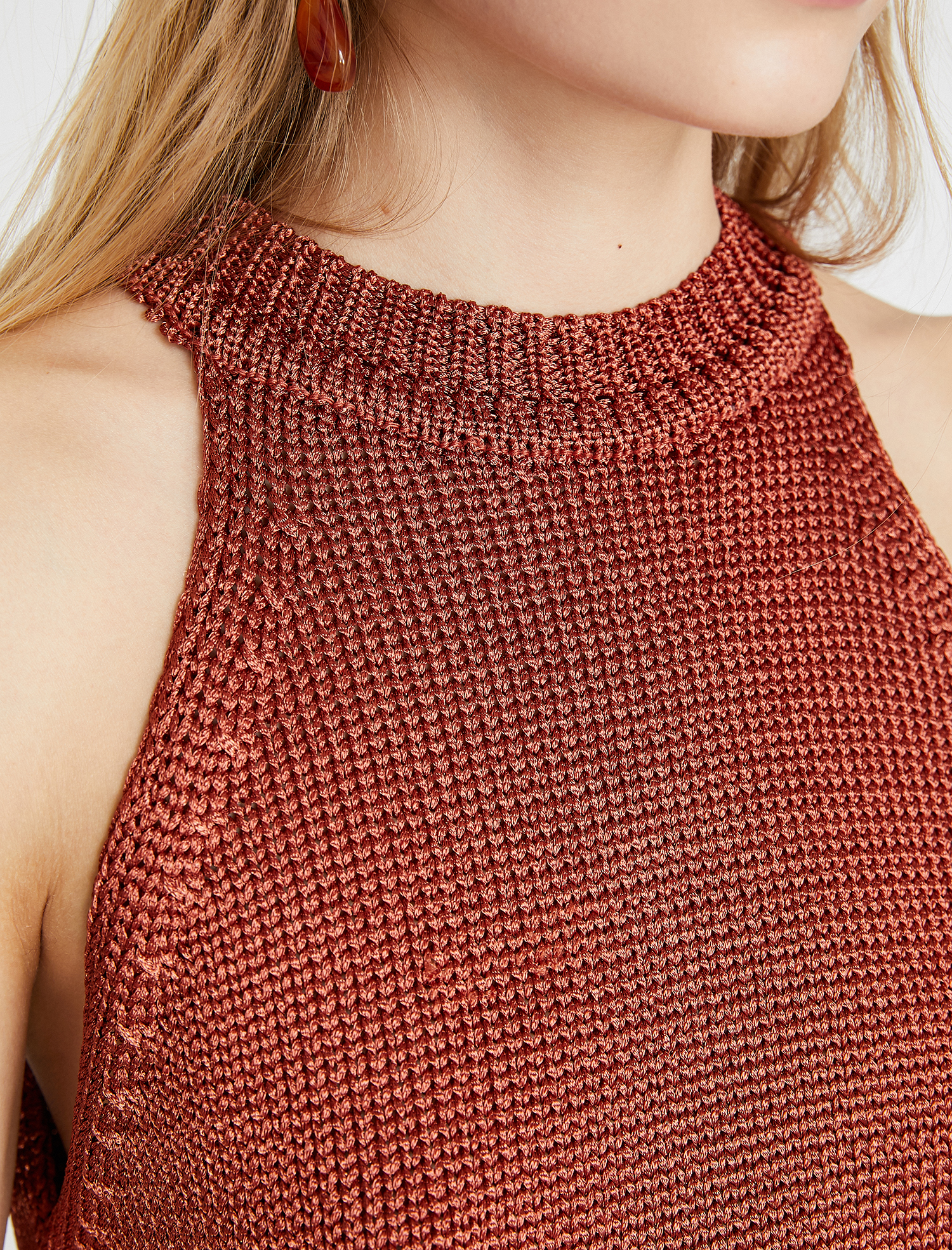   Bisiklet Yaka Triko Kazak