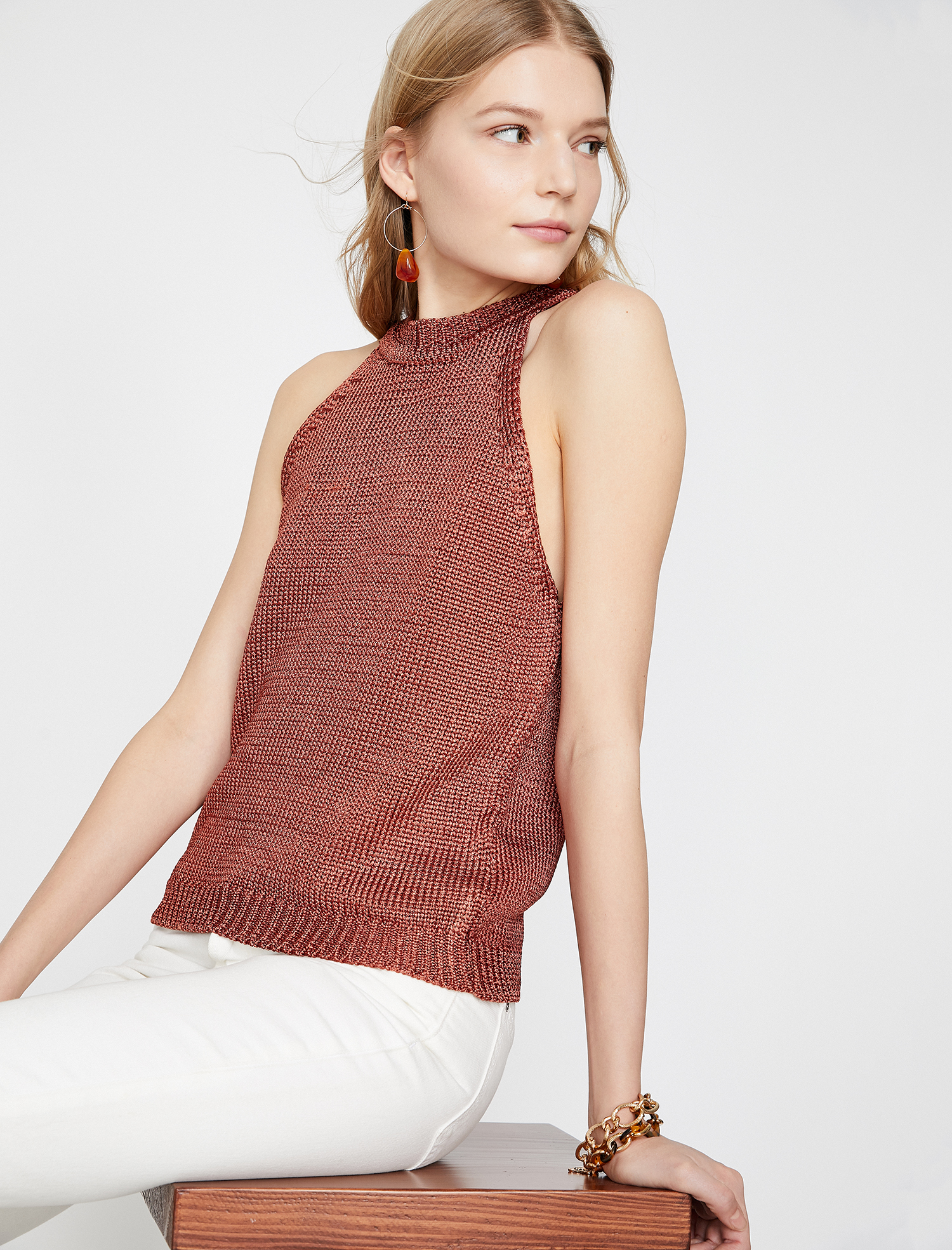   Bisiklet Yaka Triko Kazak