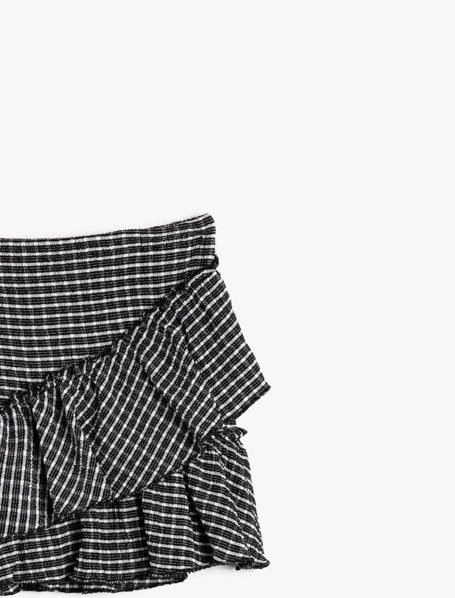  Kız Bebek Fırfır Detaylı Etek