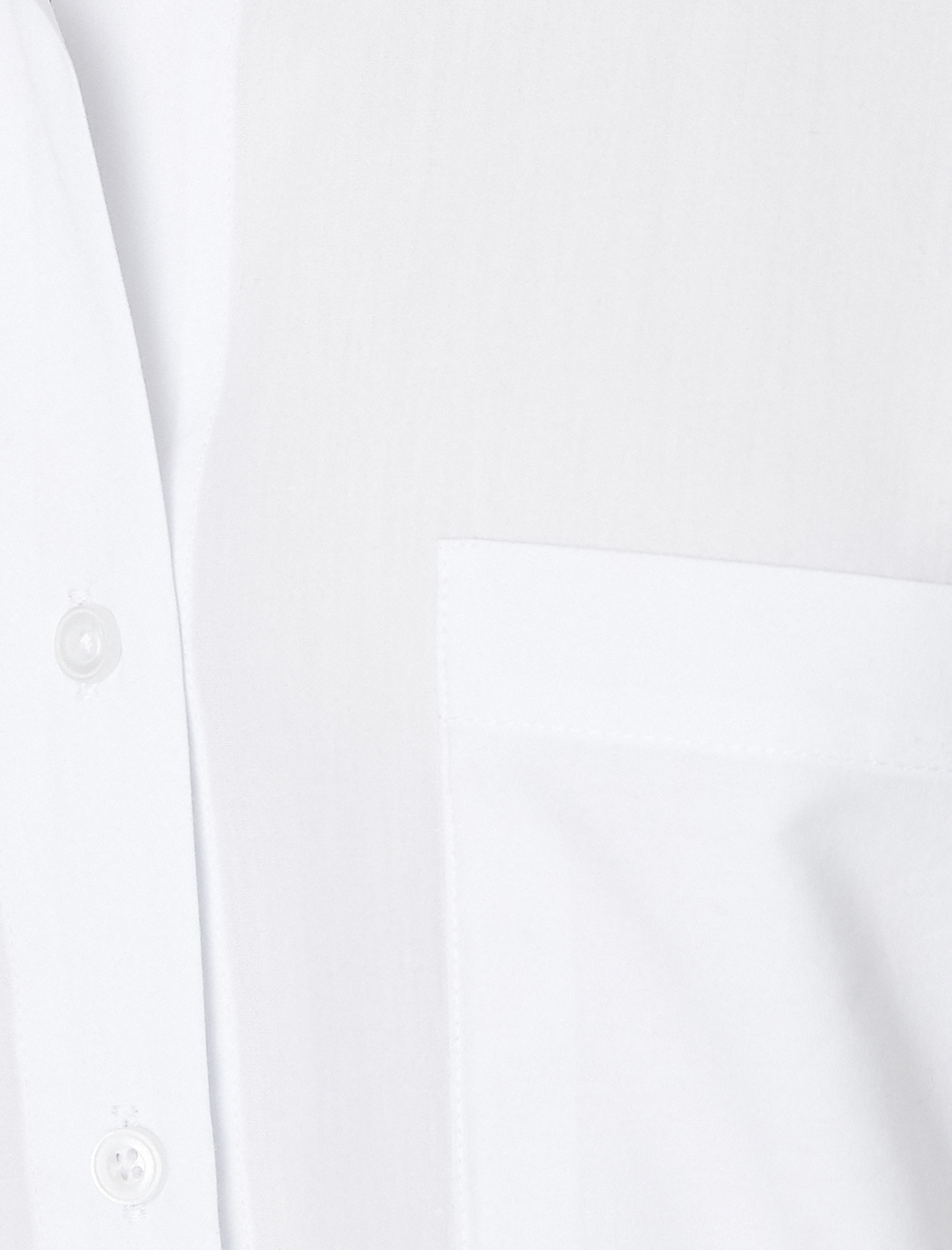   Uzun Kollu Pamuklu Cepli Gömlek