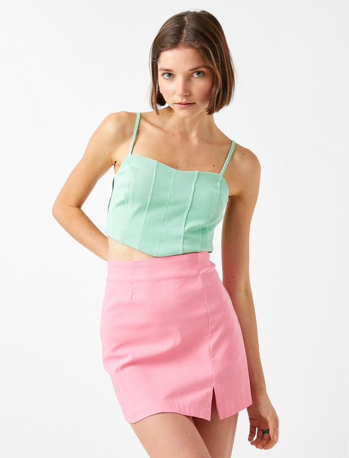  Korse Büstiyer İnce Askılı