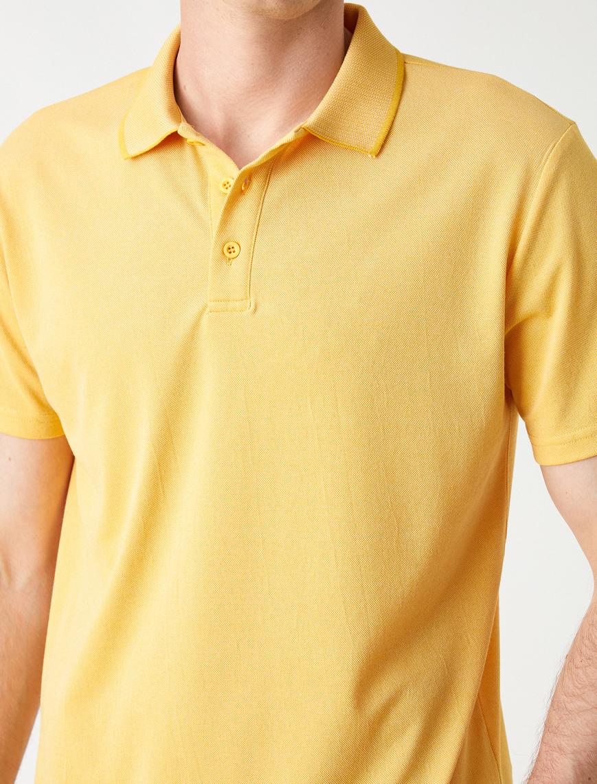   Basic Tişört Polo Yaka