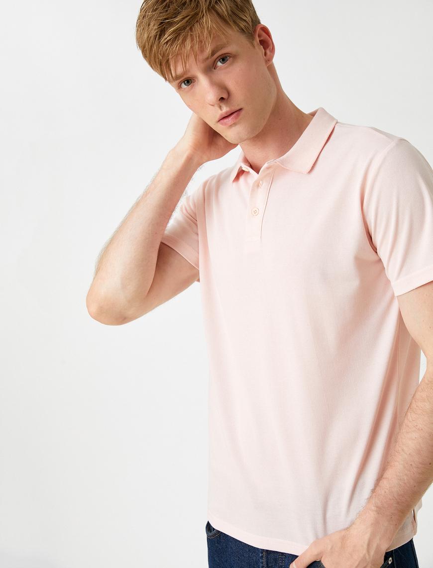   Basic Tişört Polo Yaka
