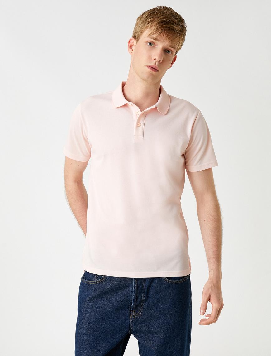   Basic Tişört Polo Yaka