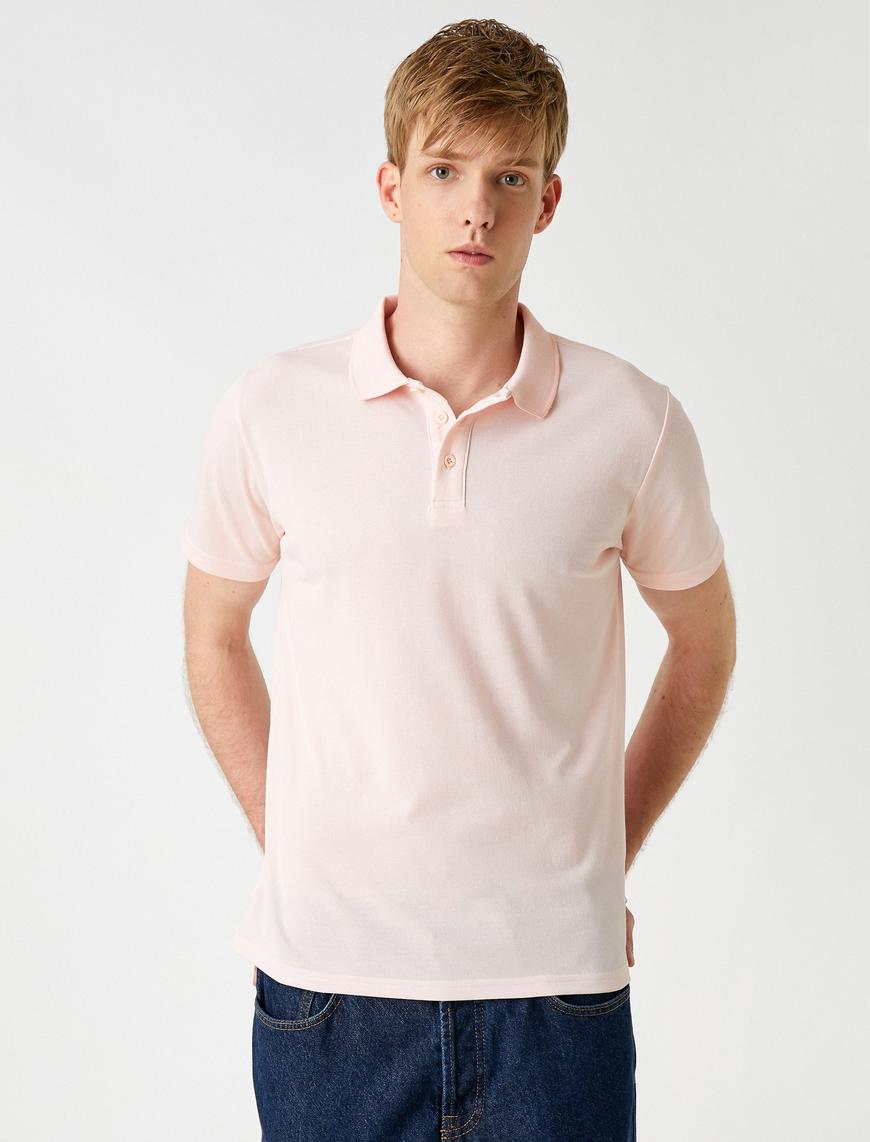   Basic Tişört Polo Yaka