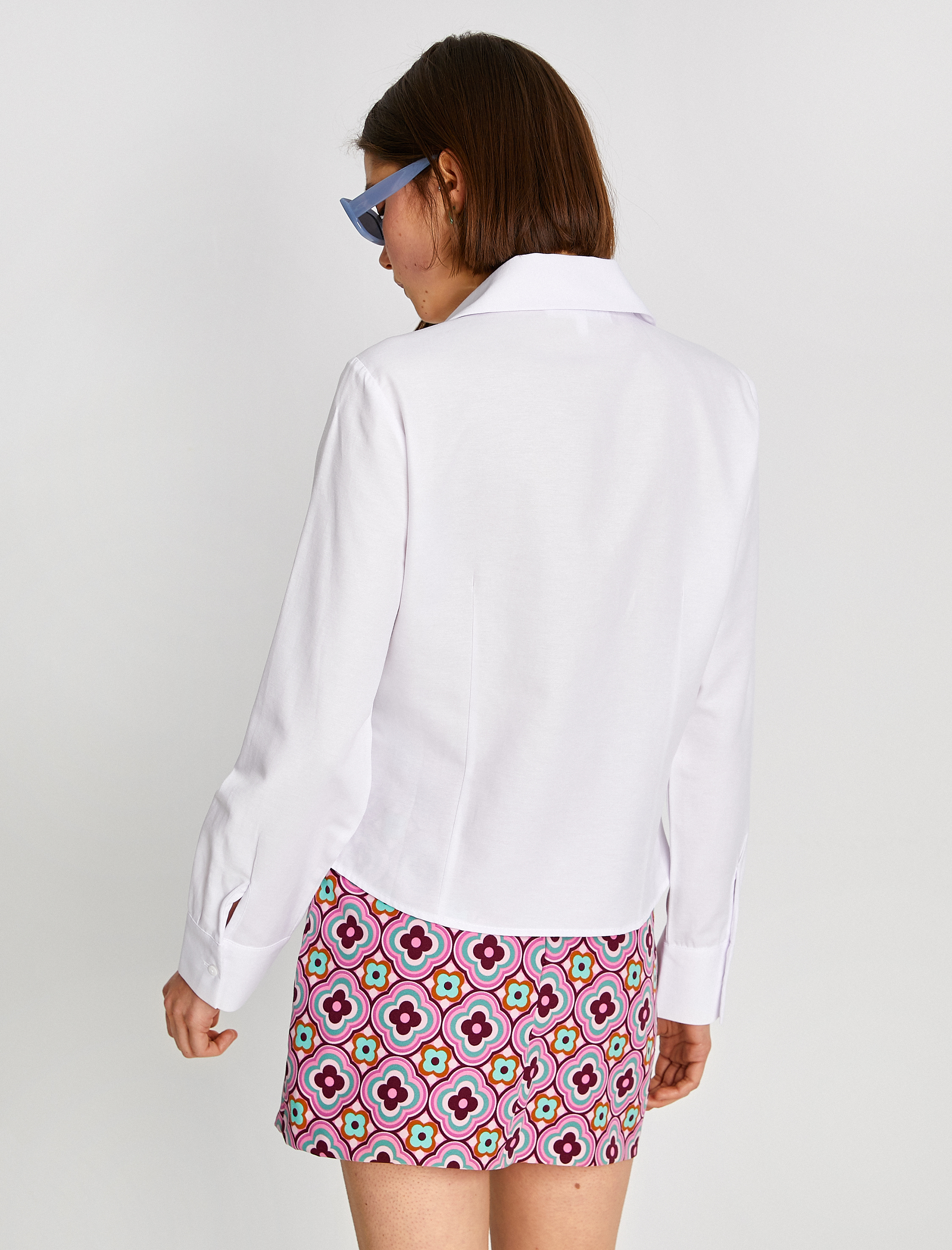   Büzgülü Gömlek Uzun Kollu