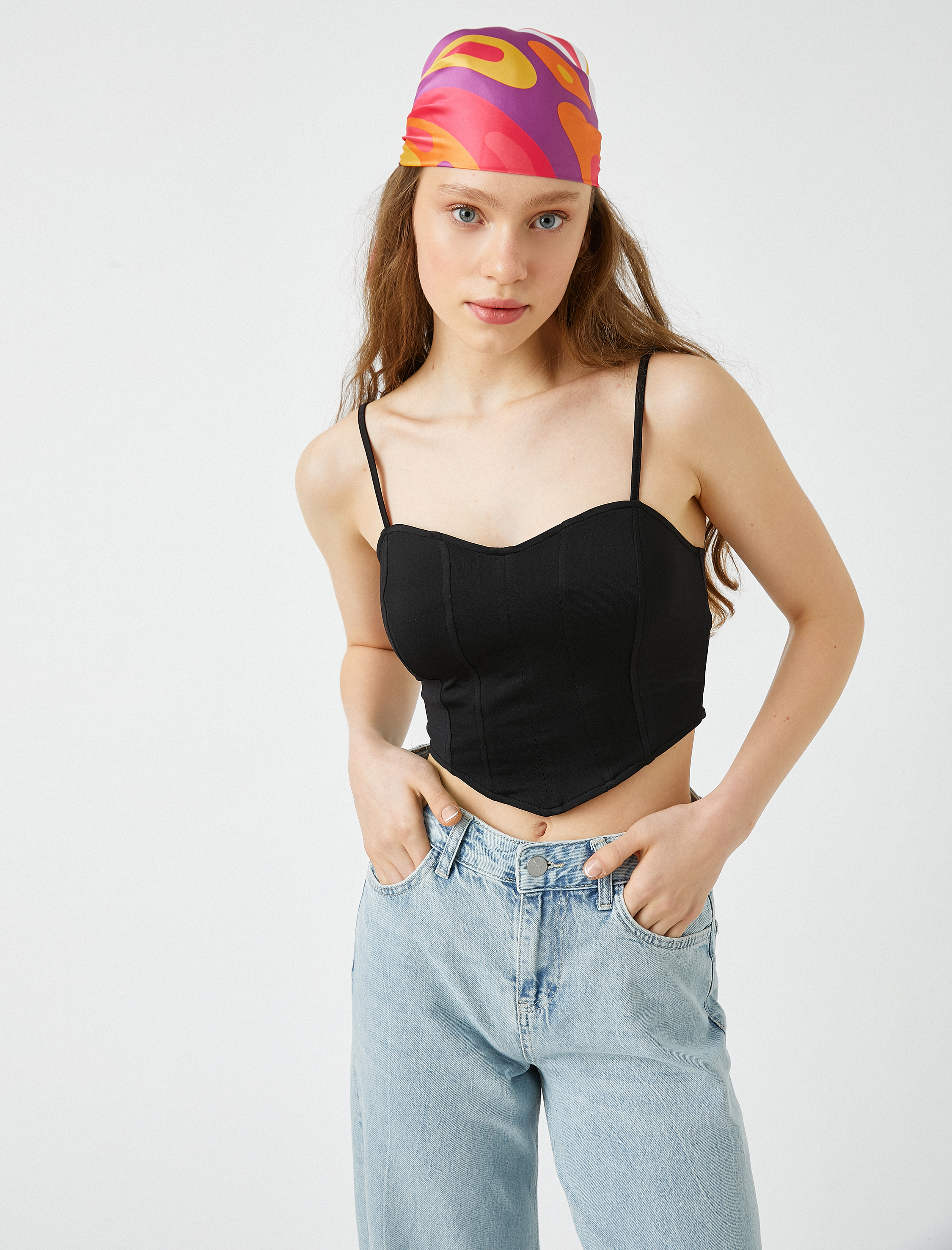   Korse Büstiyer İnce Askılı