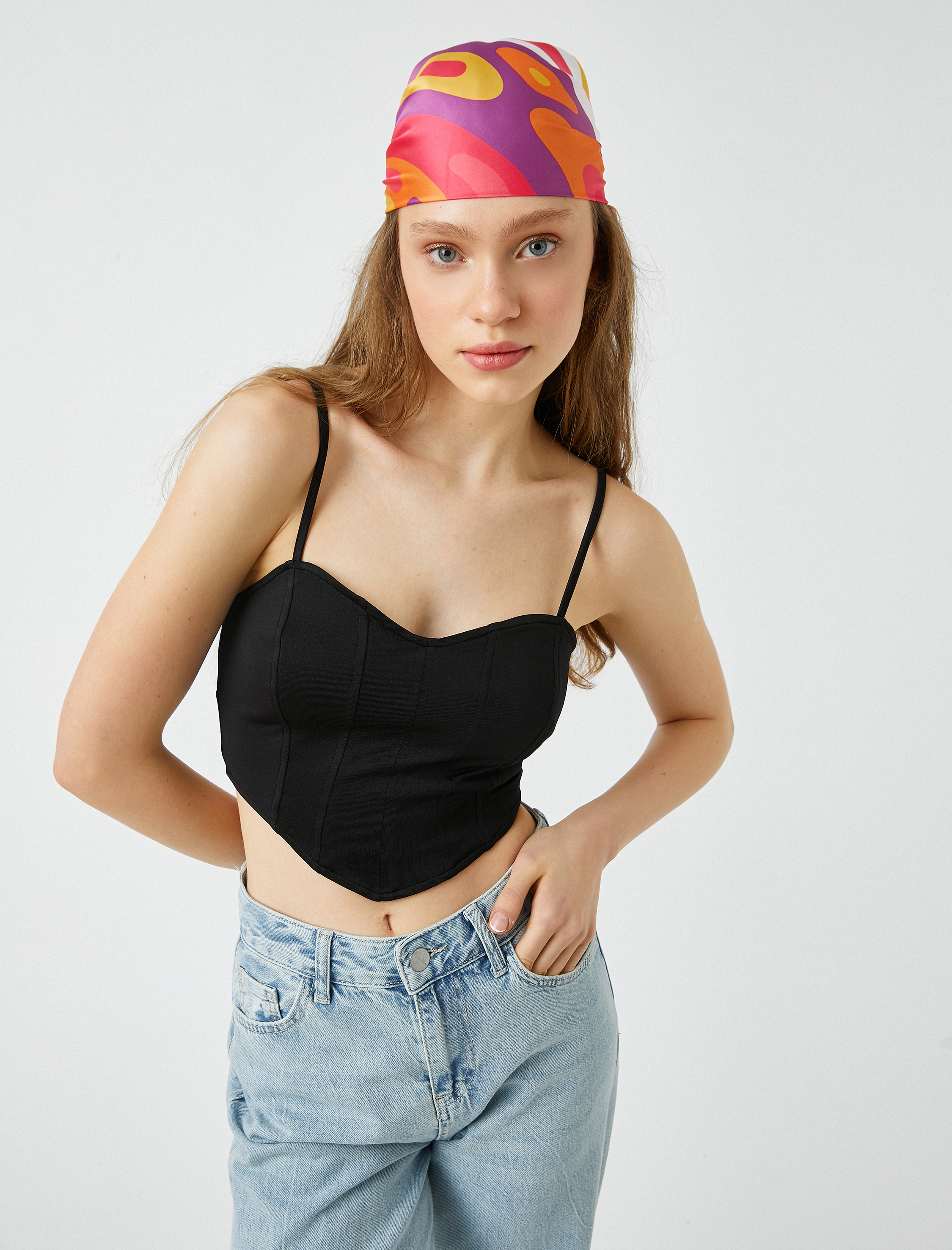   Korse Büstiyer İnce Askılı