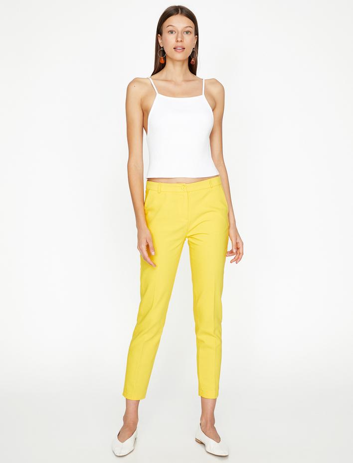  Cep Detaylı Pantolon