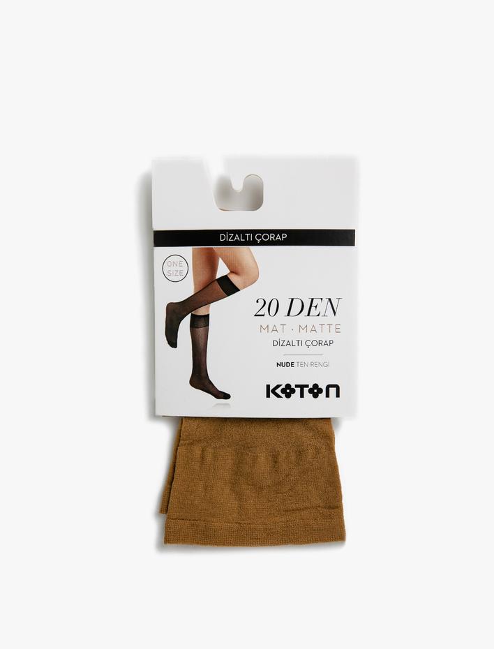 Kadın Diz Altı Çorap 20 Den