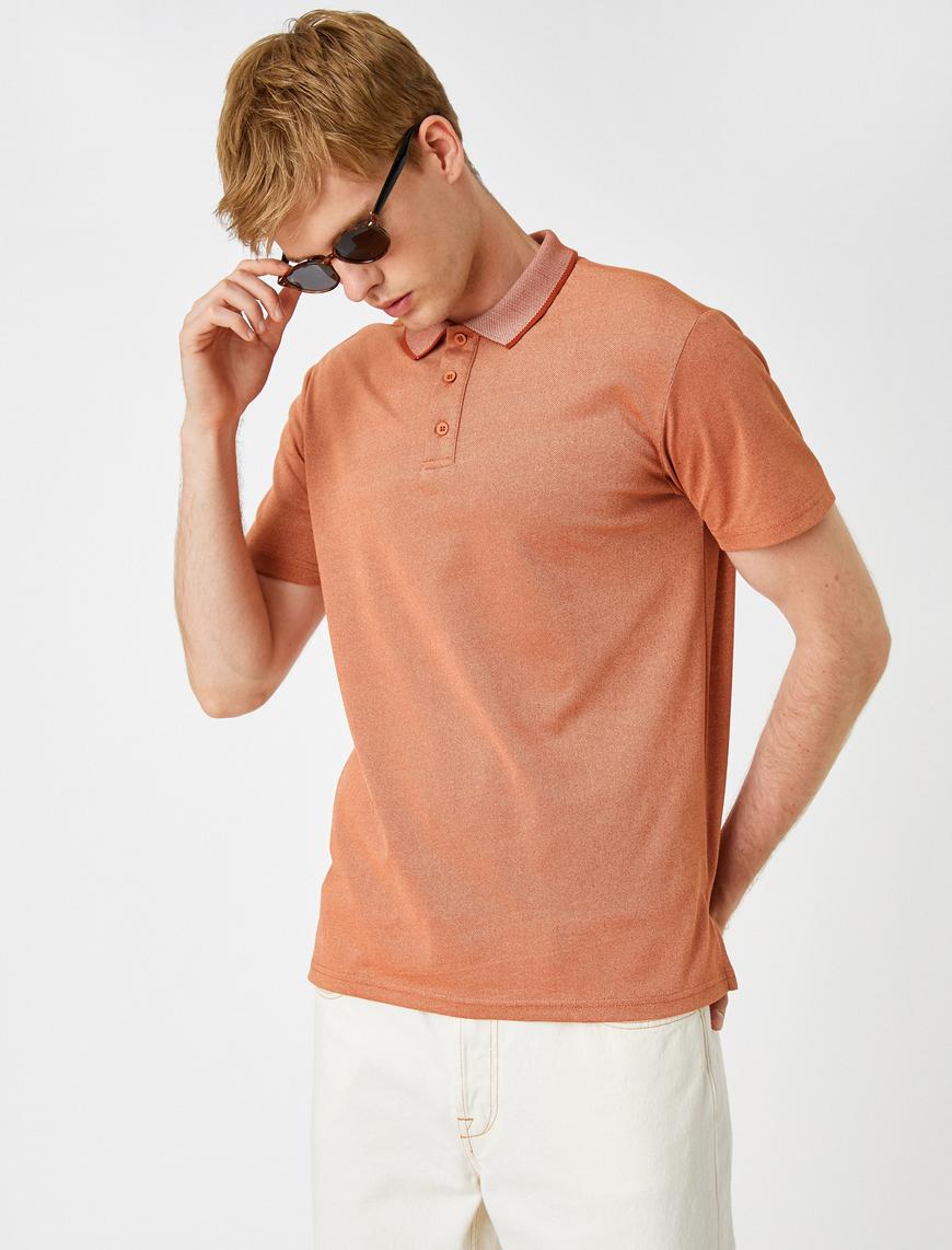   Basic Tişört Polo Yaka