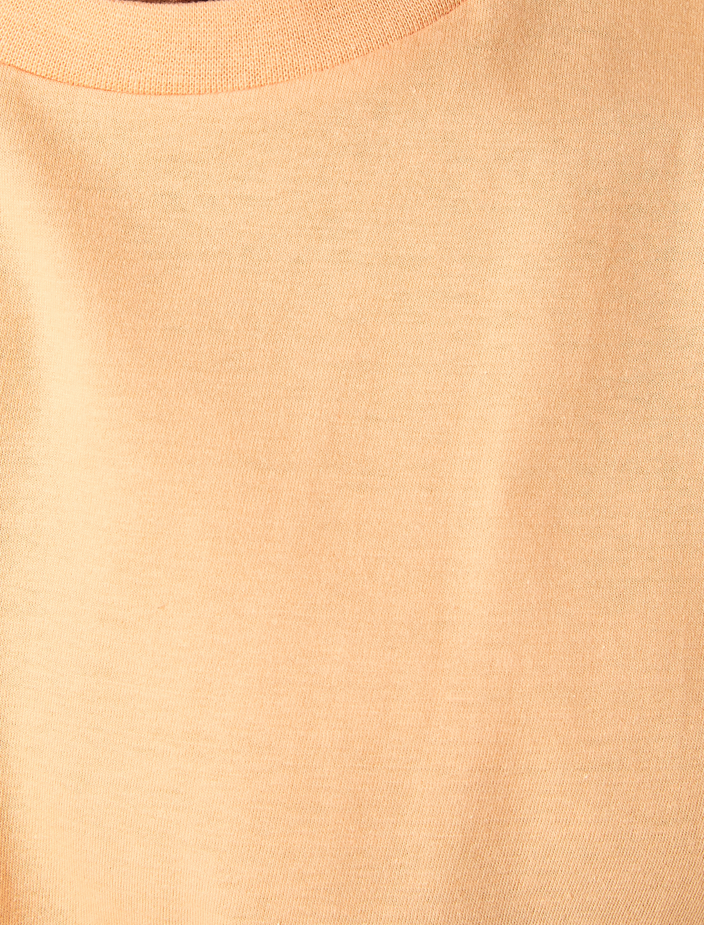   Basic Uzun Tişört Bisiklet Yaka