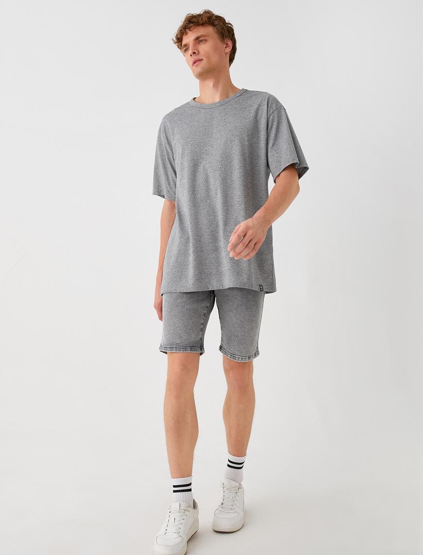   Basic Jean Şort