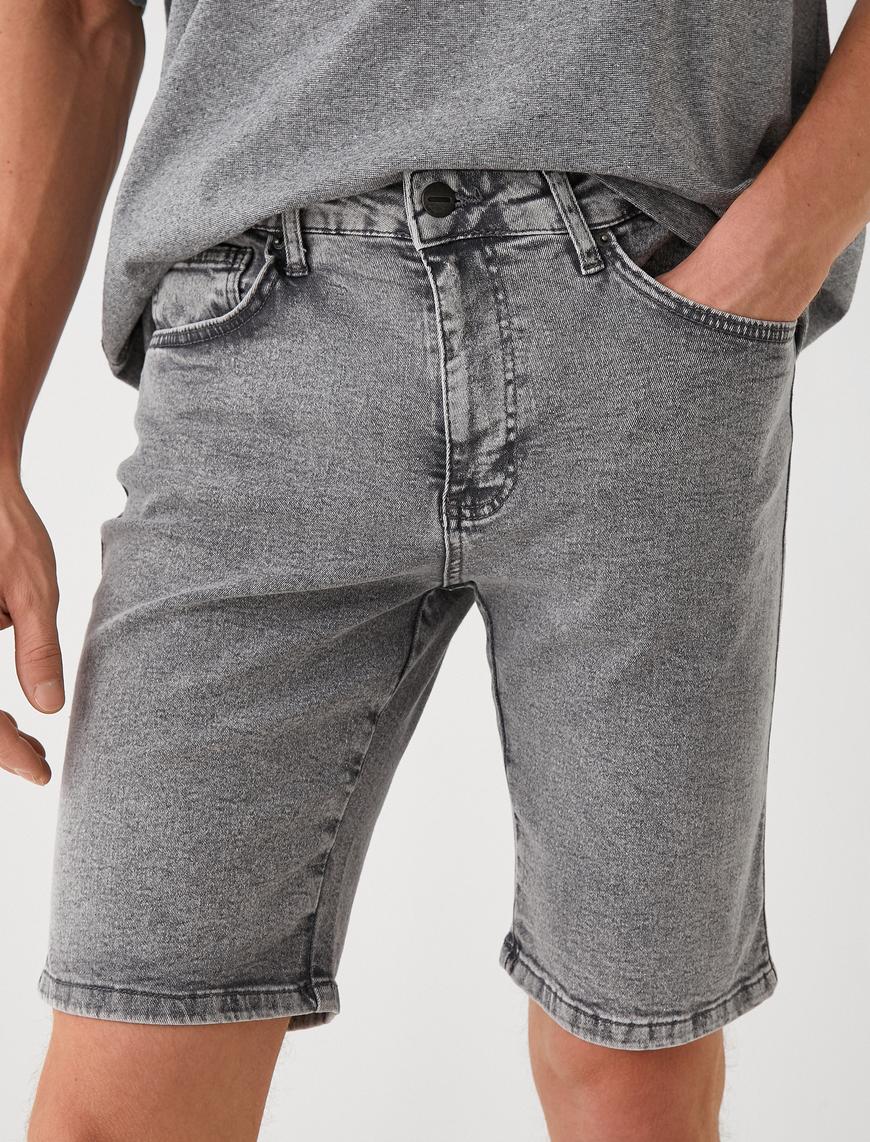   Basic Jean Şort