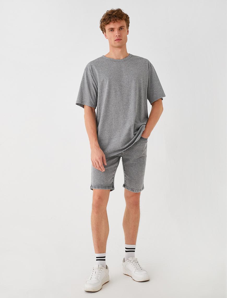   Basic Jean Şort