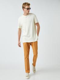 Basic Chino Pantolon Pamuklu