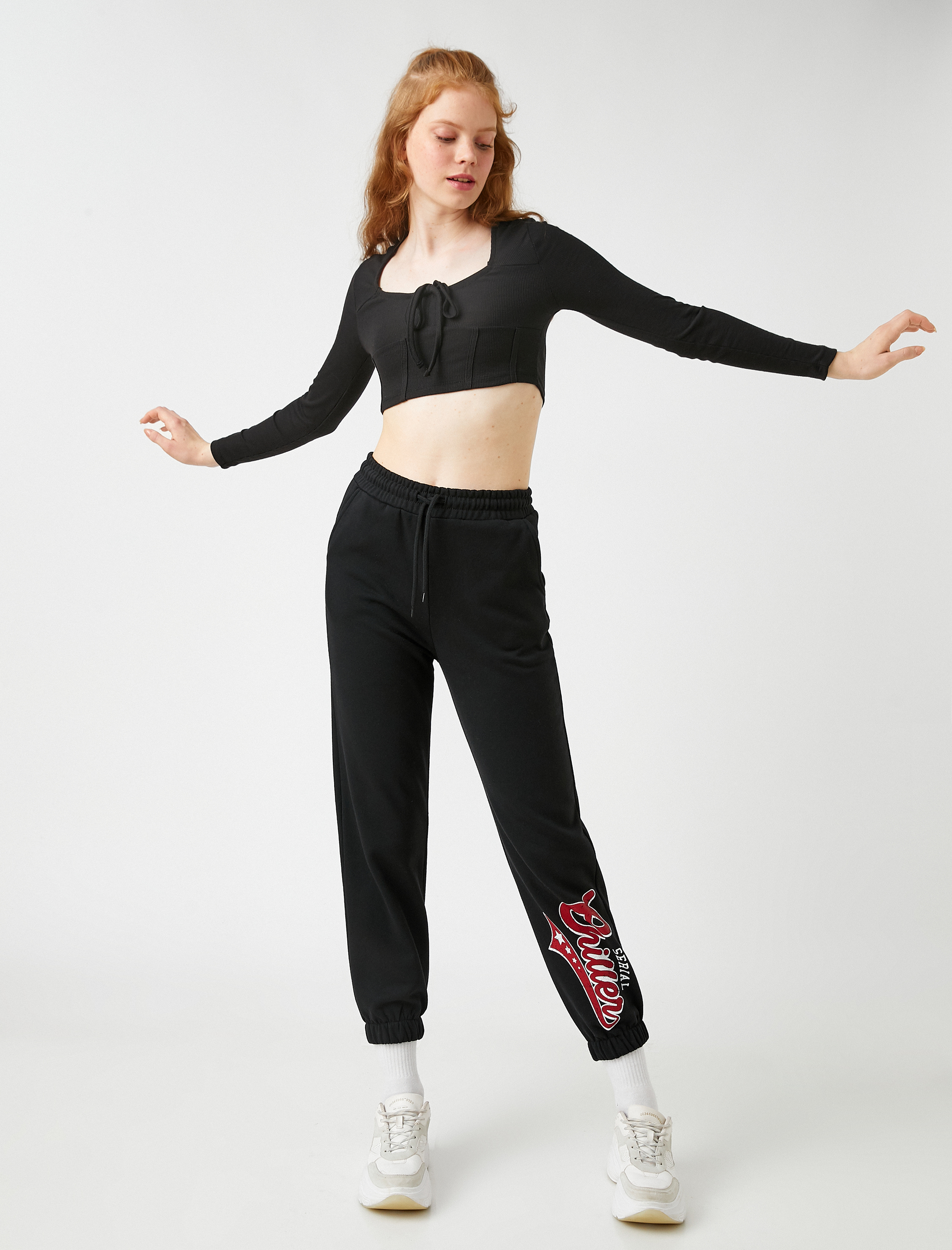   Baskılı Jogger Eşofman Altı