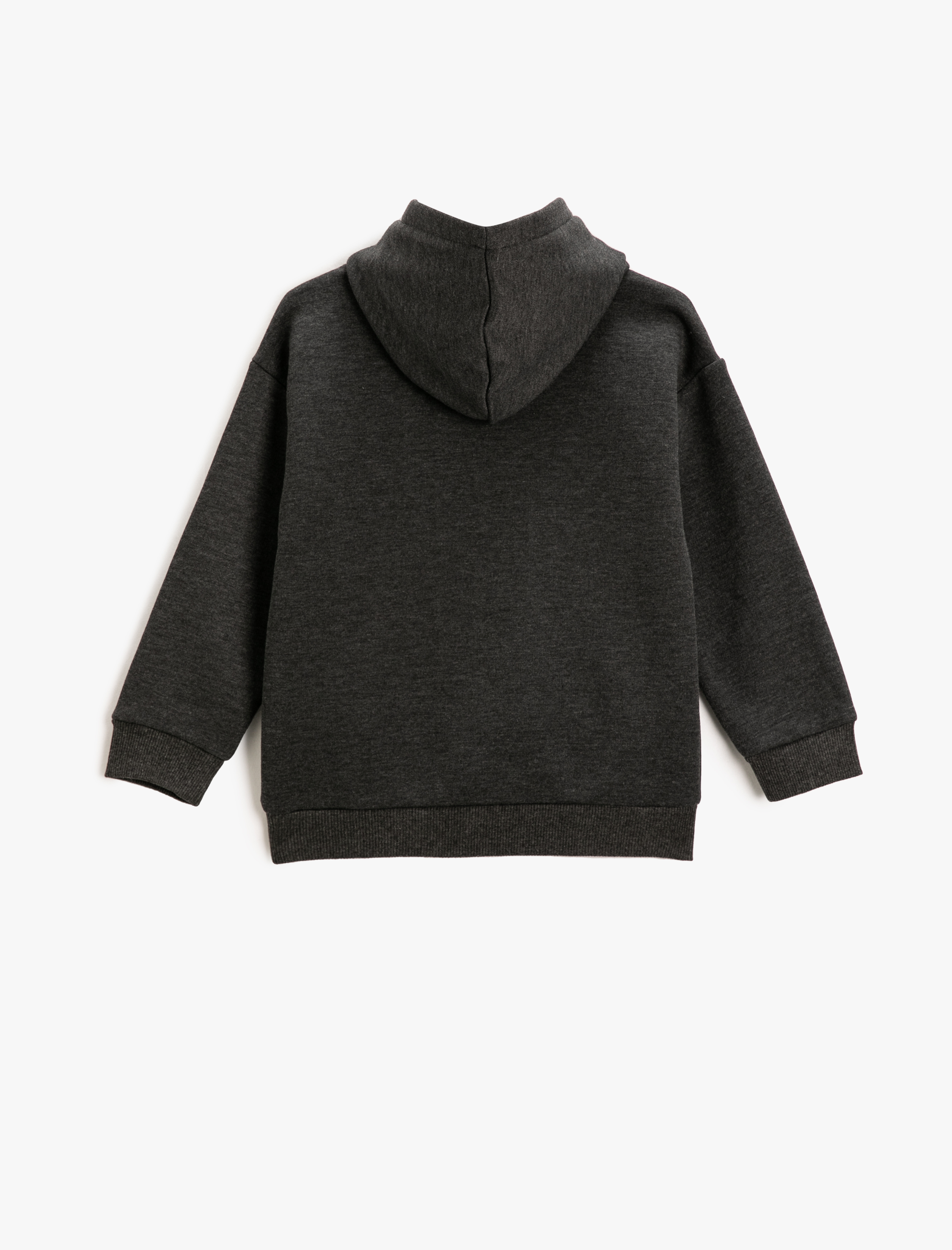  Erkek Çocuk Marvel Baskılı Lisanslı Sweatshirt Kapüşonlu Şardonlu