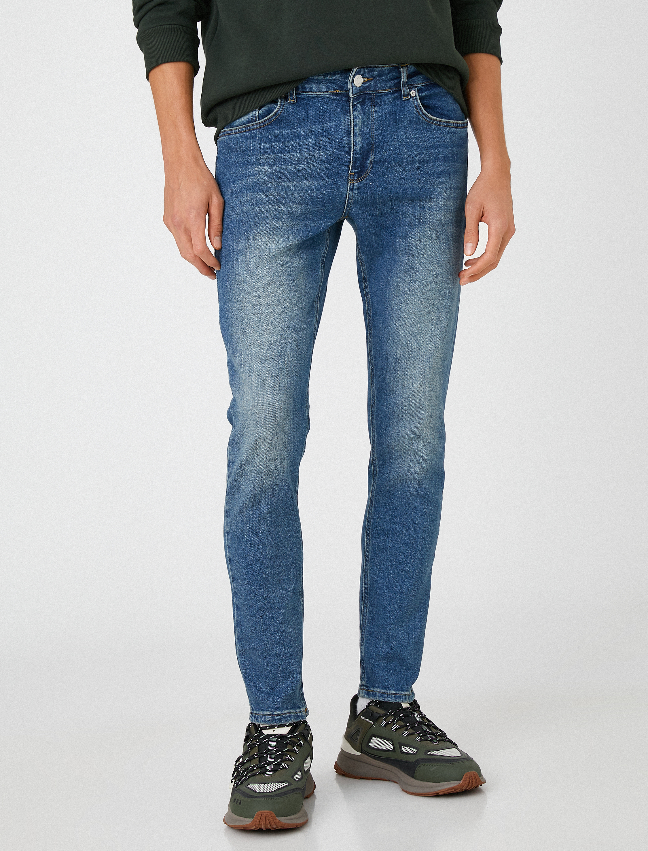   Skinny Fit Kot Pantolon - Michael Jean