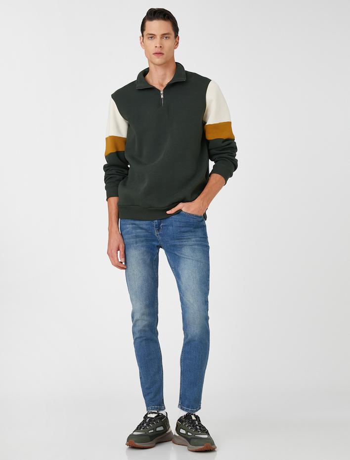  Skinny Fit Kot Pantolon - Michael Jean