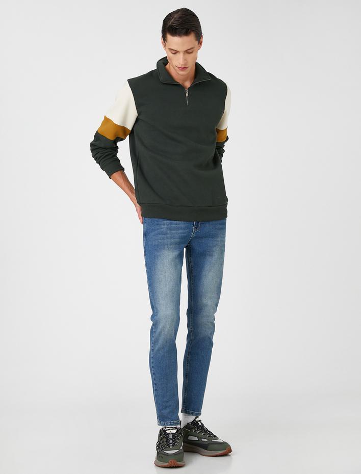  Skinny Fit Kot Pantolon - Michael Jean