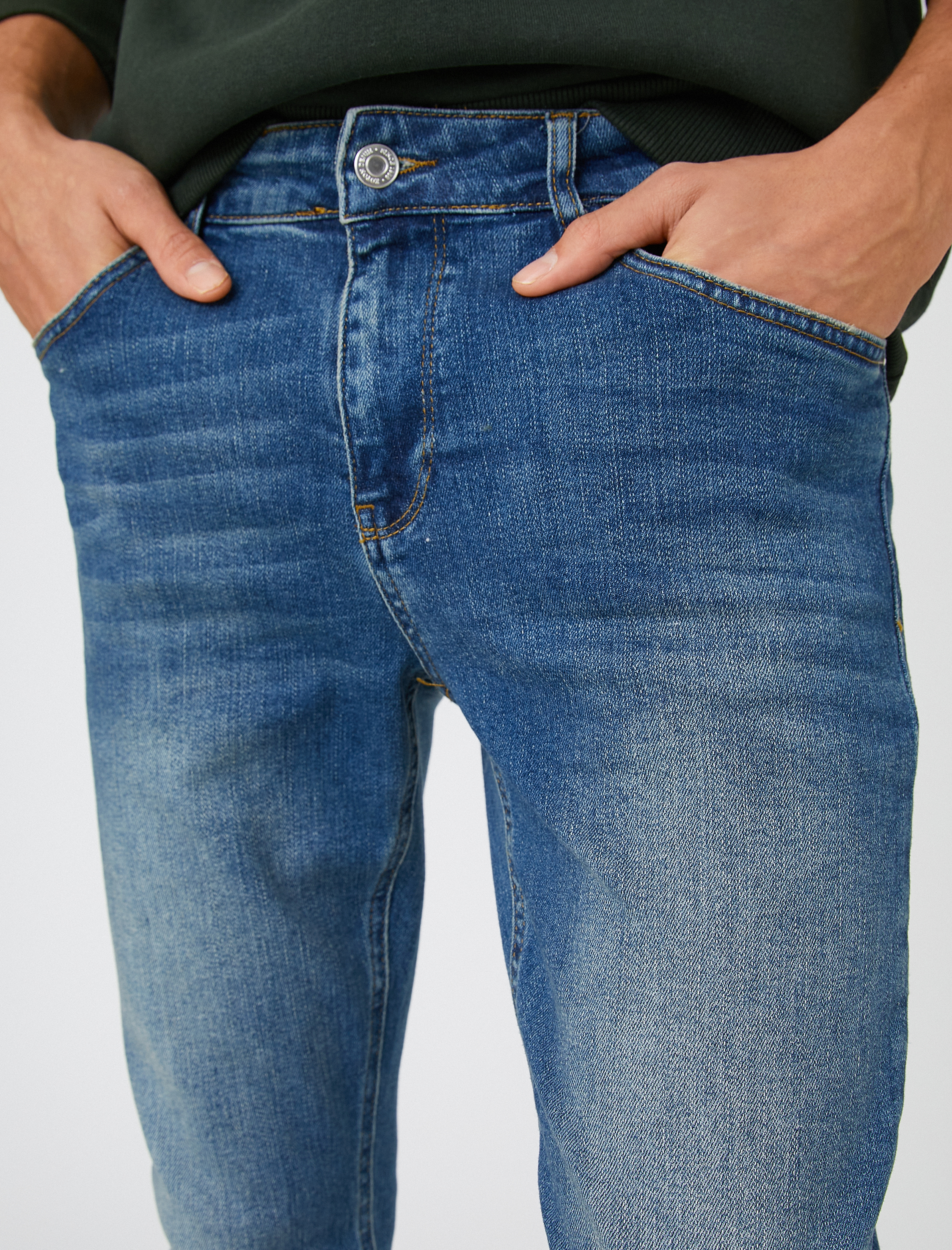   Skinny Fit Kot Pantolon - Michael Jean