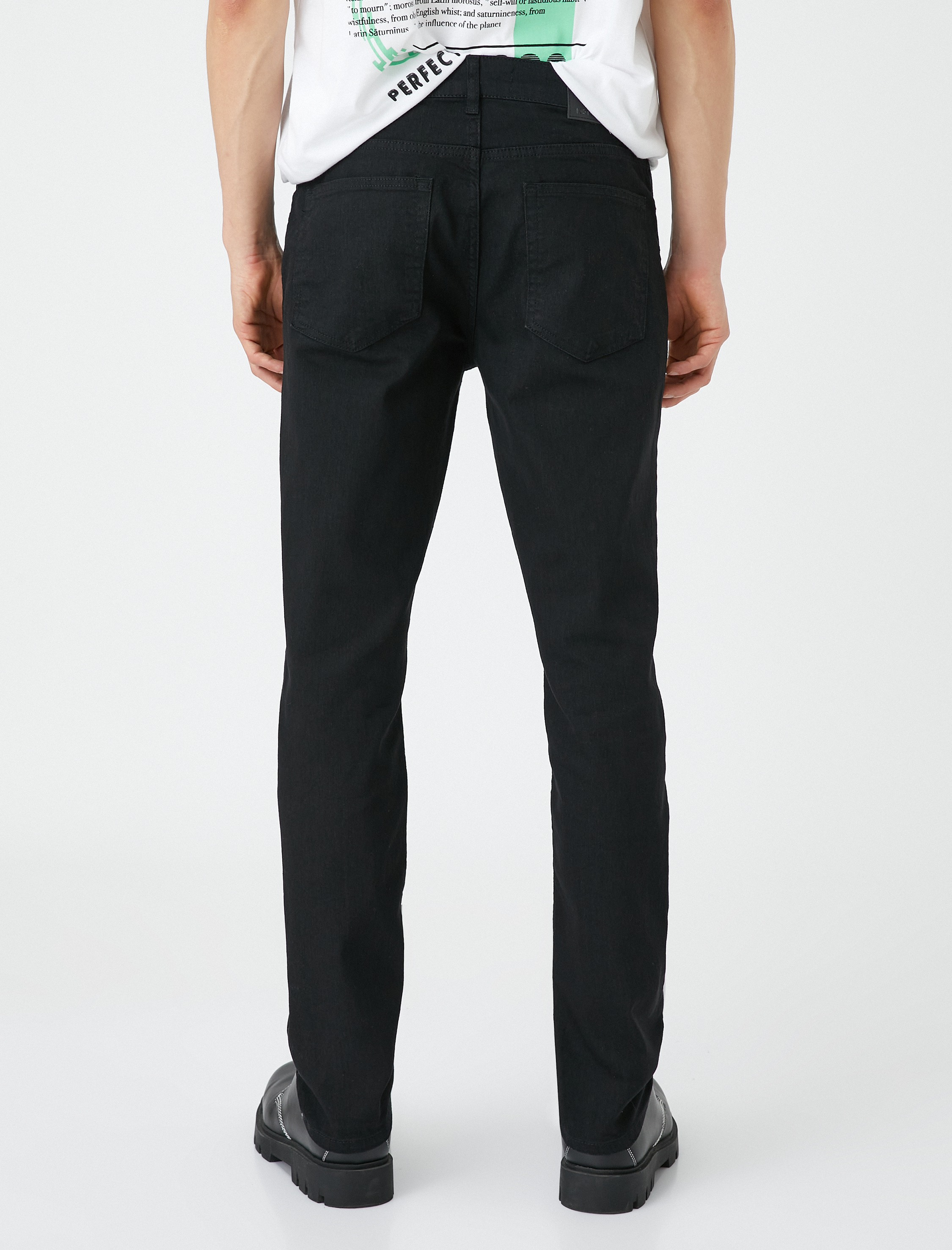 Slim Straight Fit Kot Pantolon - Chadwick Jean