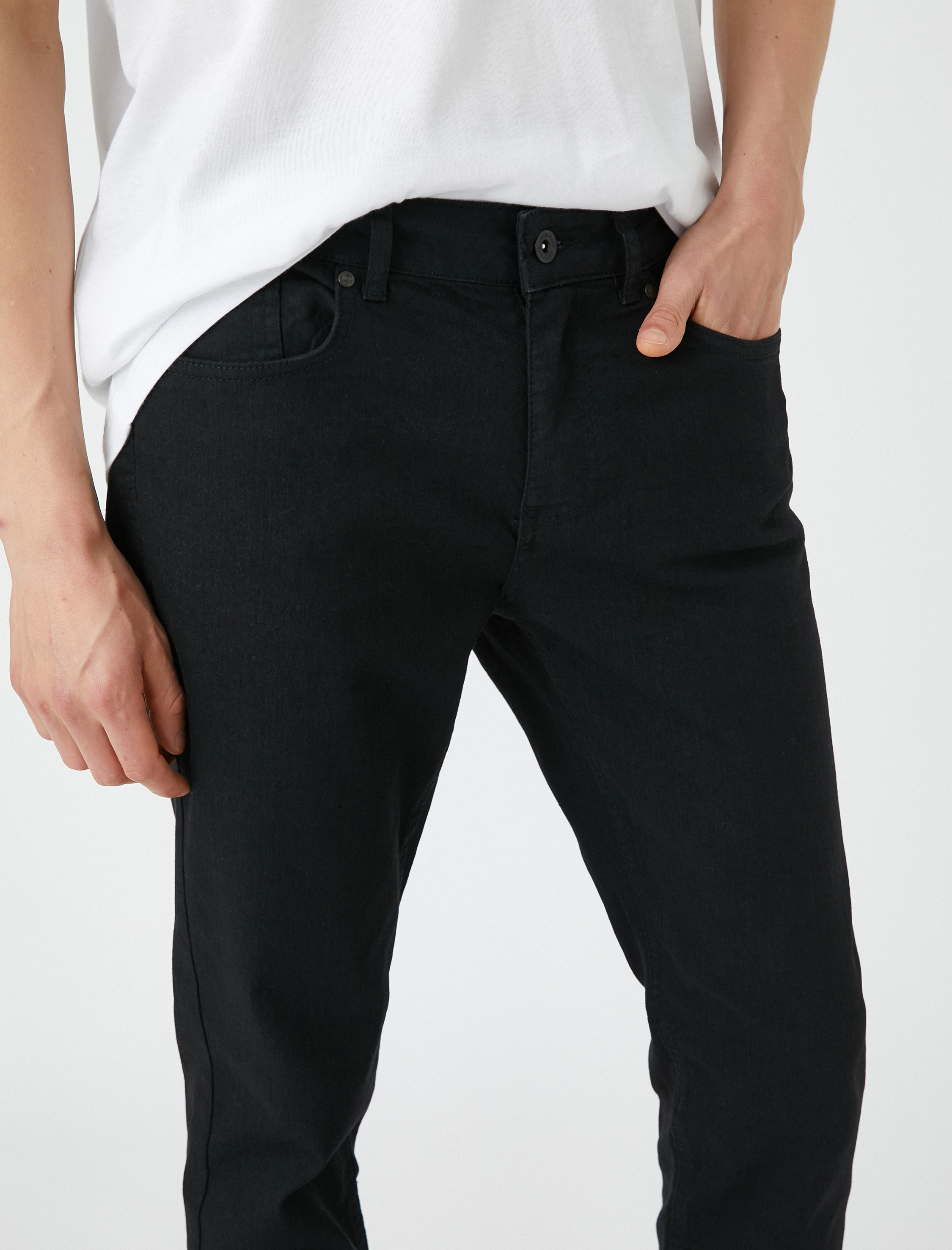 Slim Straight Fit Kot Pantolon - Chadwick Jean