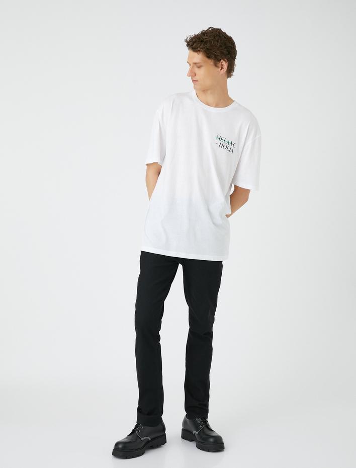  Slim Straight Fit Kot Pantolon - Chadwick Jean