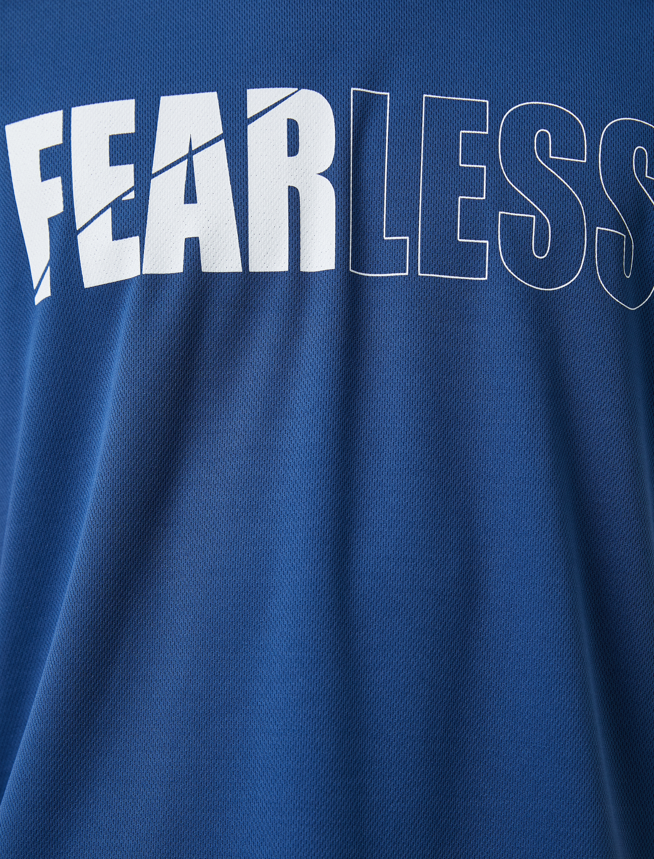   Spor Tişört Slogan Baskılı Bisiklet Yaka Nefes Alan Kumaş