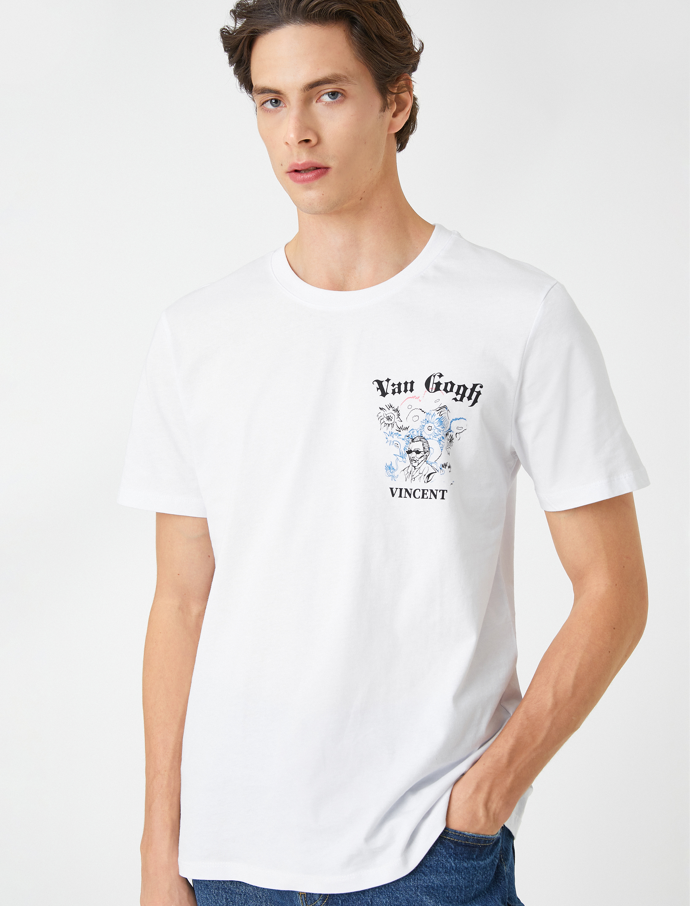 Vincent Van Gogh Tişört Lisanslı Baskılı