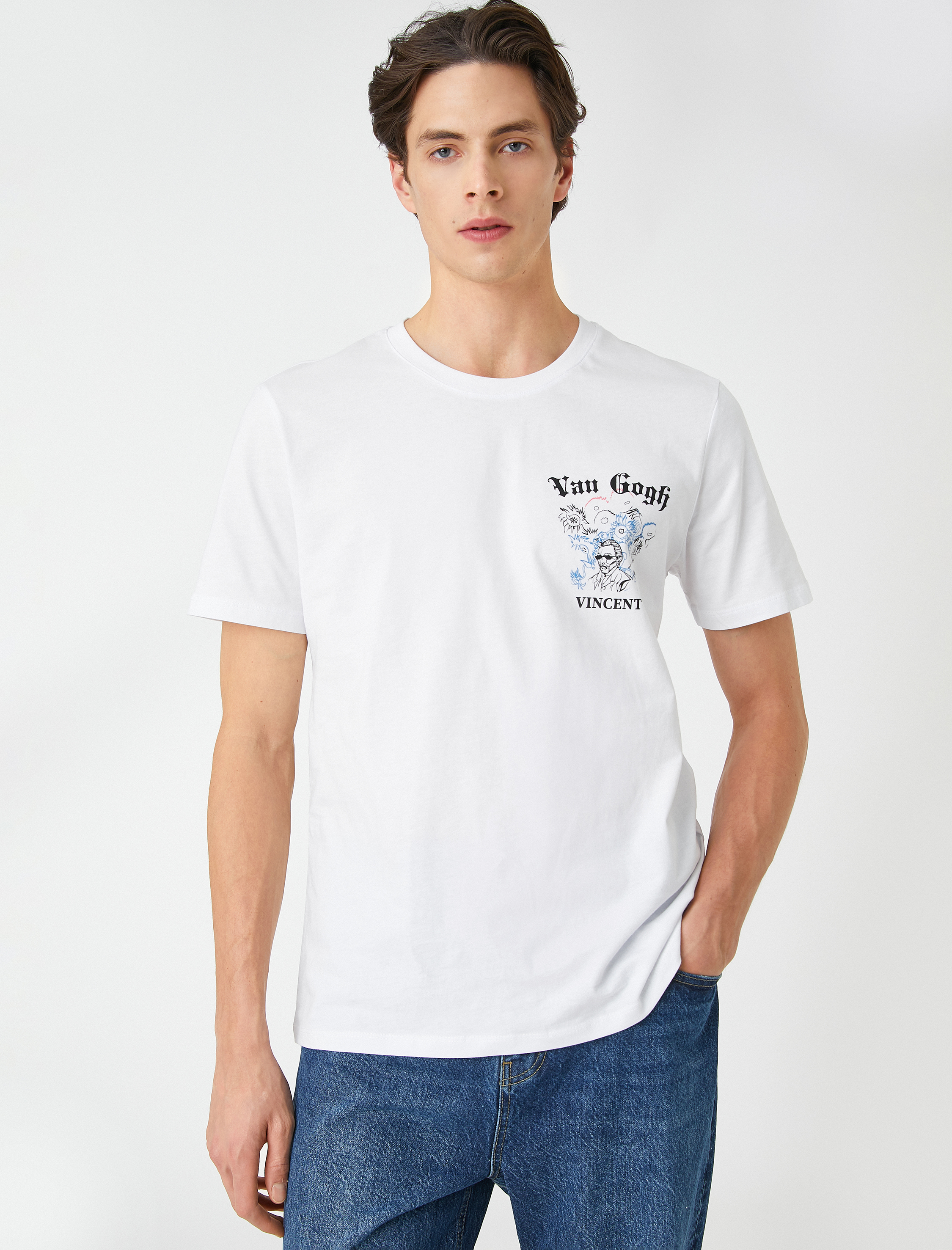 Vincent Van Gogh Tişört Lisanslı Baskılı