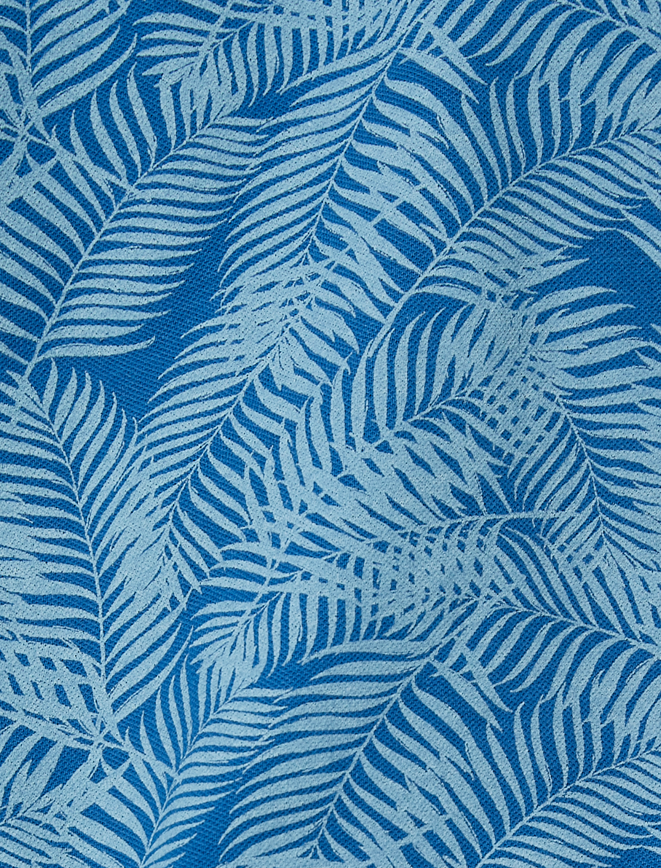   Polo Yaka Tişört Yaprak Detaylı Kısa Kollu Dar Kesim