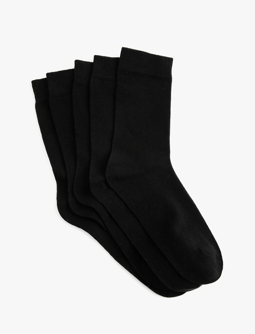  Erkek Basic Soket Çorap Seti 5'li