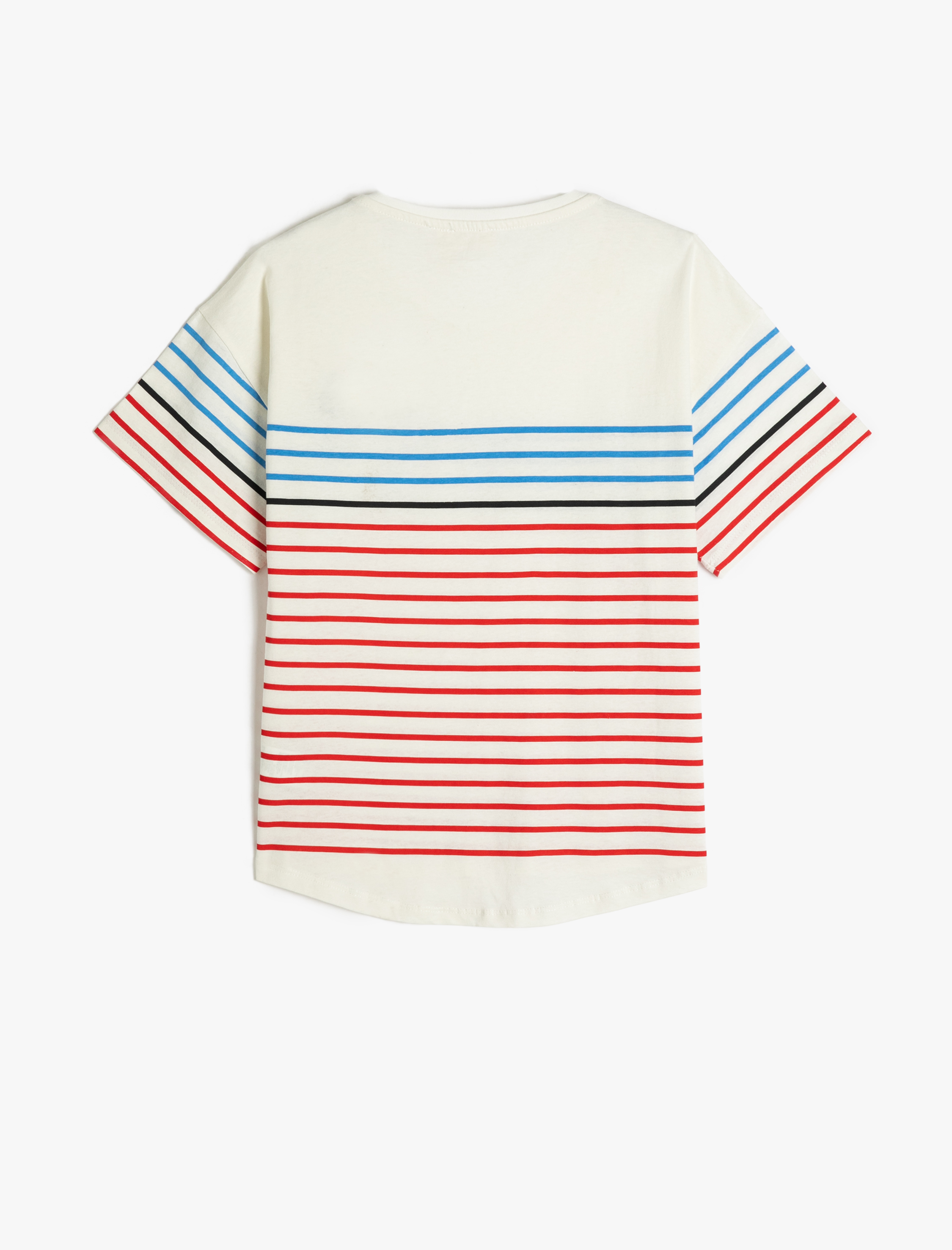  Erkek Çocuk Tişört Pamuklu Kısa Kollu Bisiklet Yaka