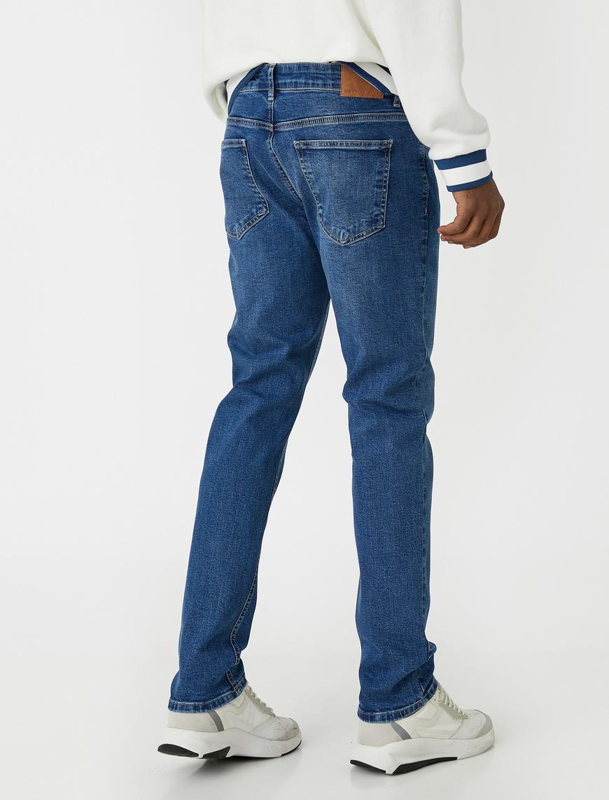   Slim Fit Kot Pantolon - Brad Jean