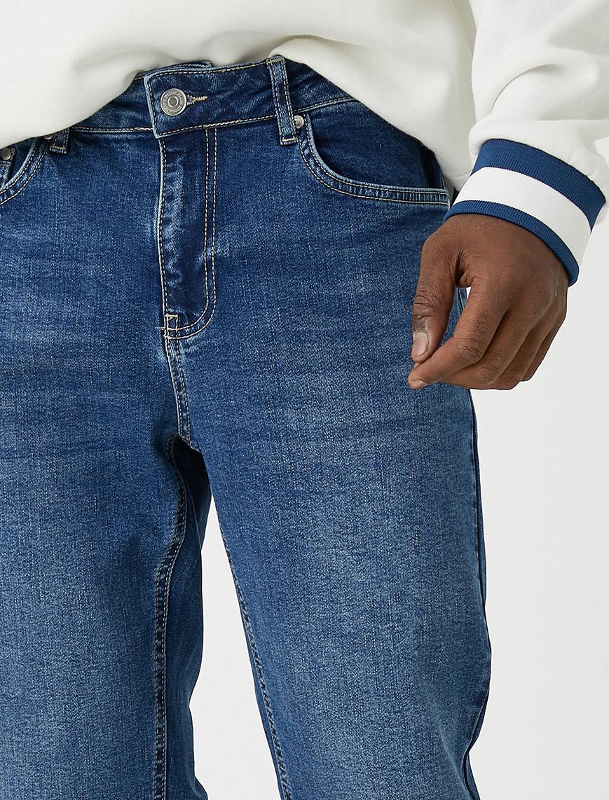   Slim Fit Kot Pantolon - Brad Jean