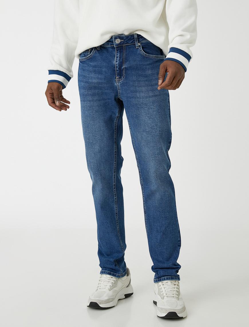   Slim Fit Kot Pantolon - Brad Jean