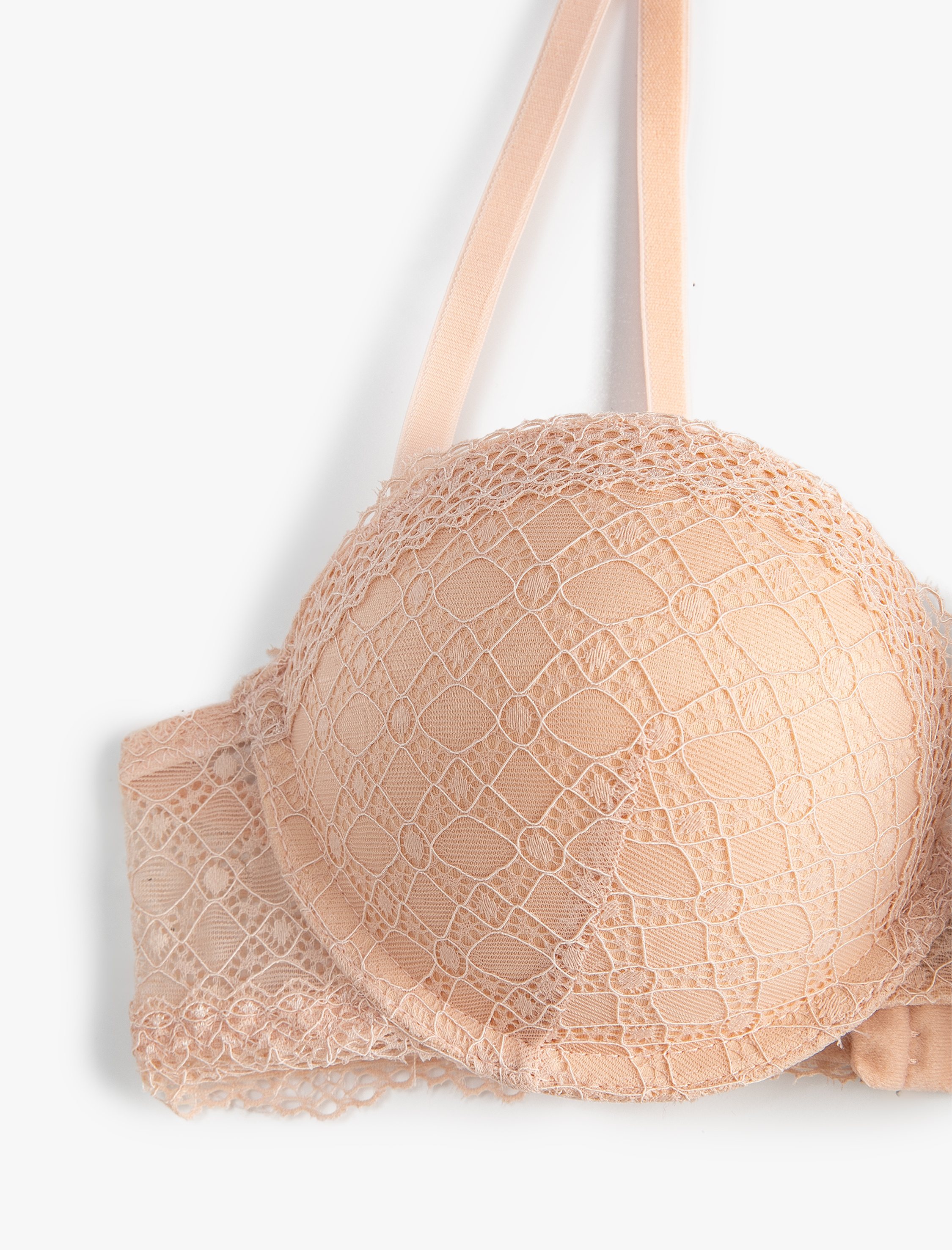   Destekli Sütyen Dantelli Ekstra Dolgulu Balenli