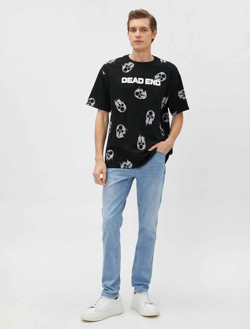   Slim Fit Kot Pantolon - Brad Jean