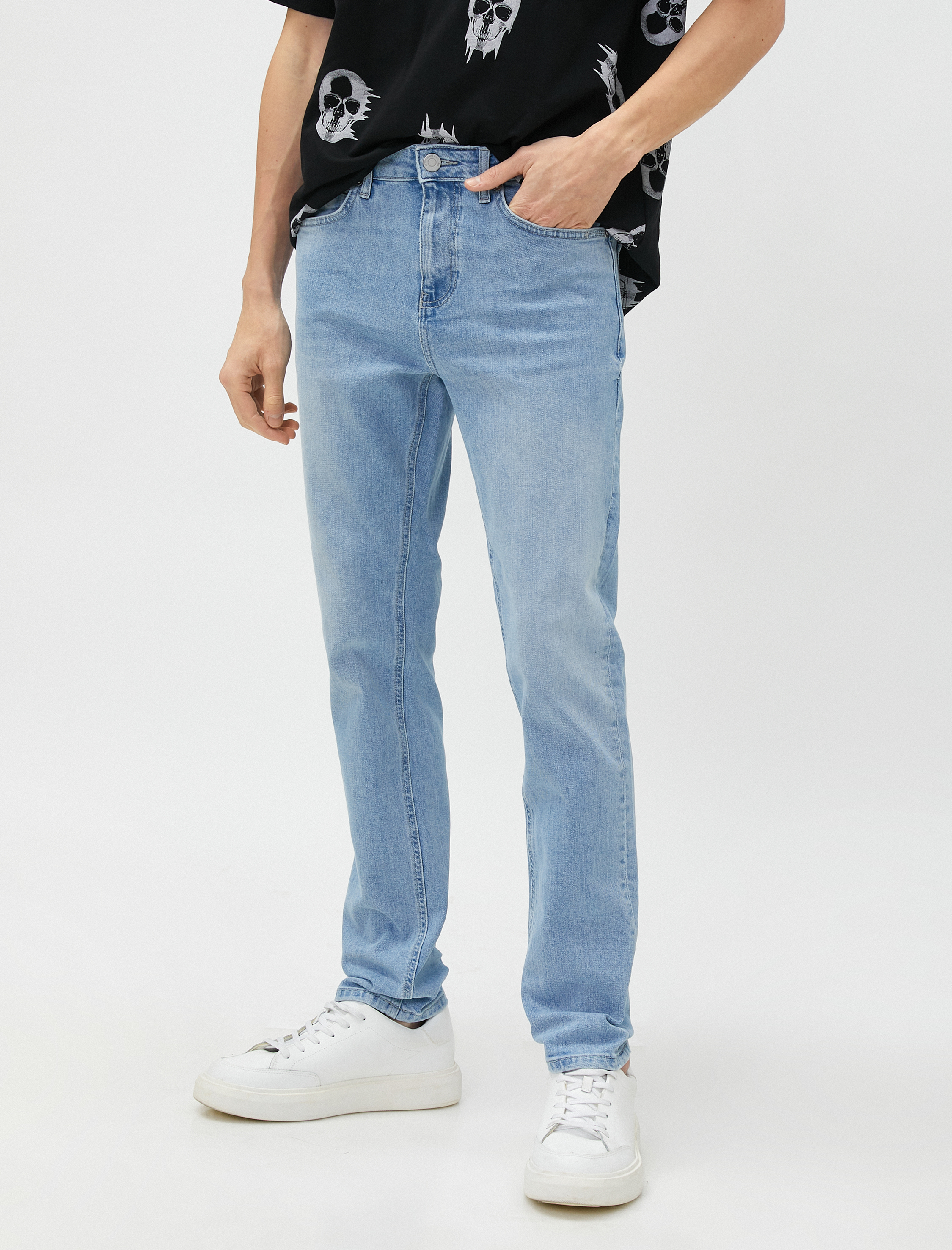   Slim Fit Kot Pantolon - Brad Jean