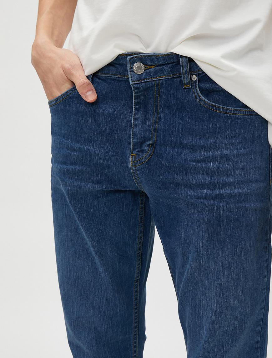   Slim Fit Kot Pantolon - Brad Jean