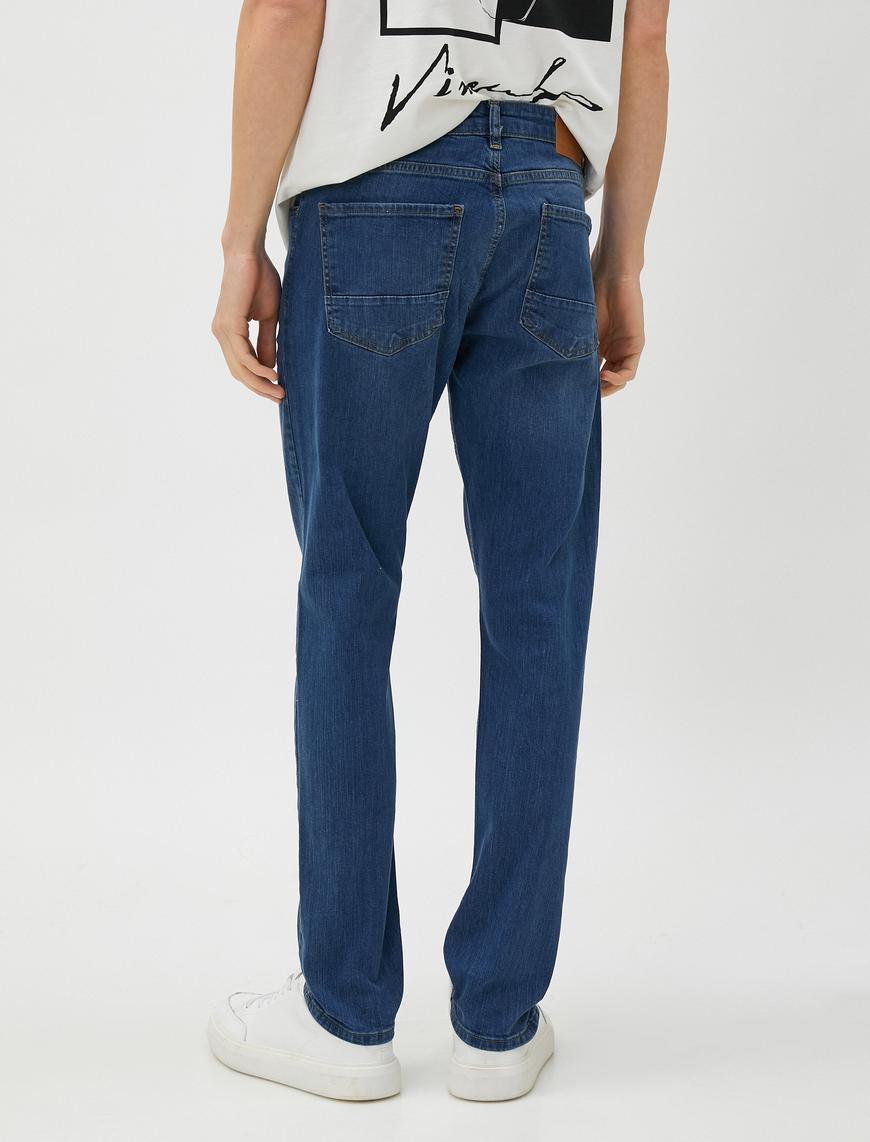   Slim Fit Kot Pantolon - Brad Jean