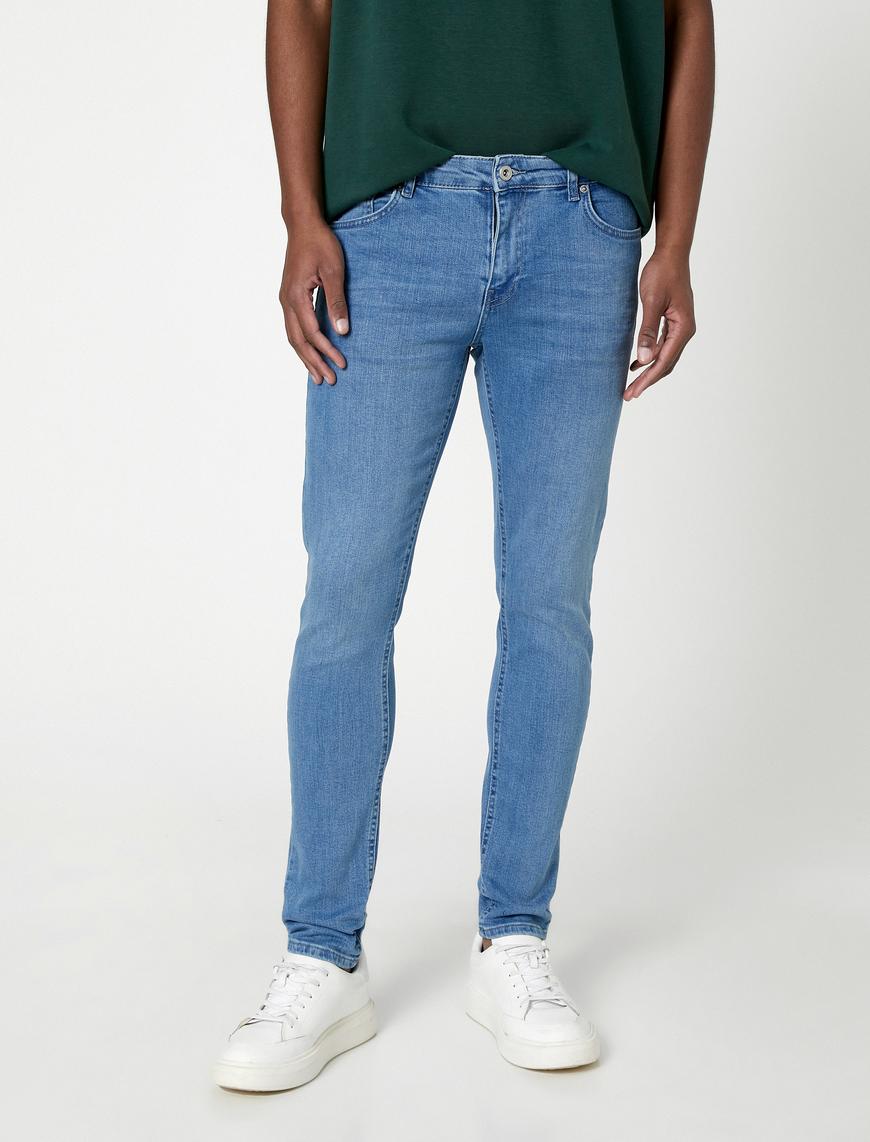   Skinny Fit Kot Pantolon - Michael Jean