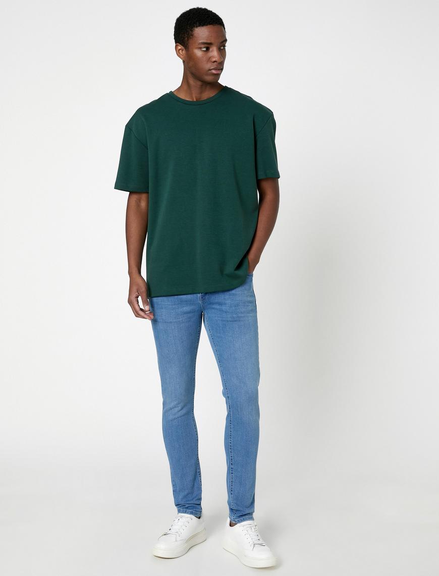   Skinny Fit Kot Pantolon - Michael Jean